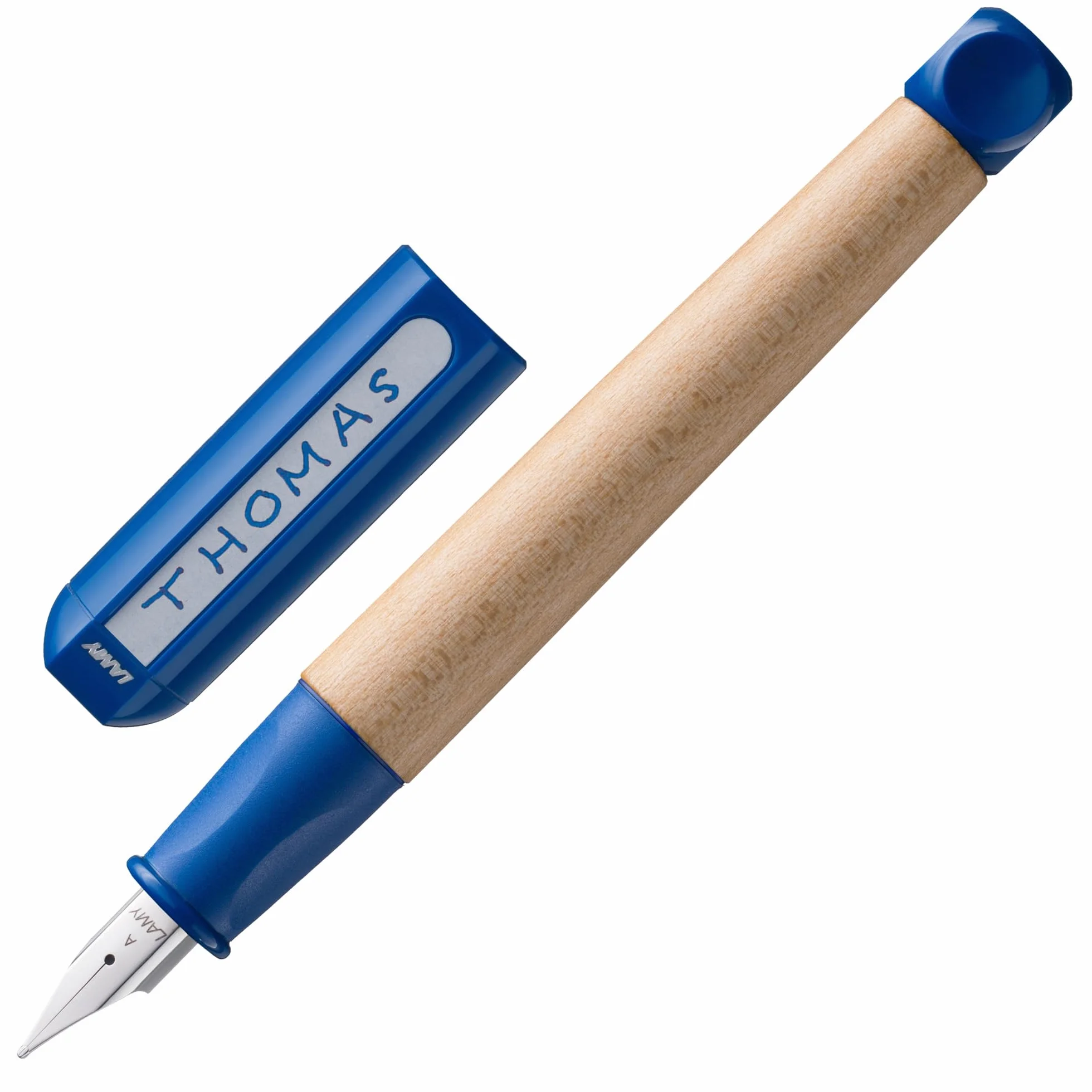 Lamy abc blue pióro dla dzieci z ergonomicznym uchwytem stalową stalówką LH szerokość M