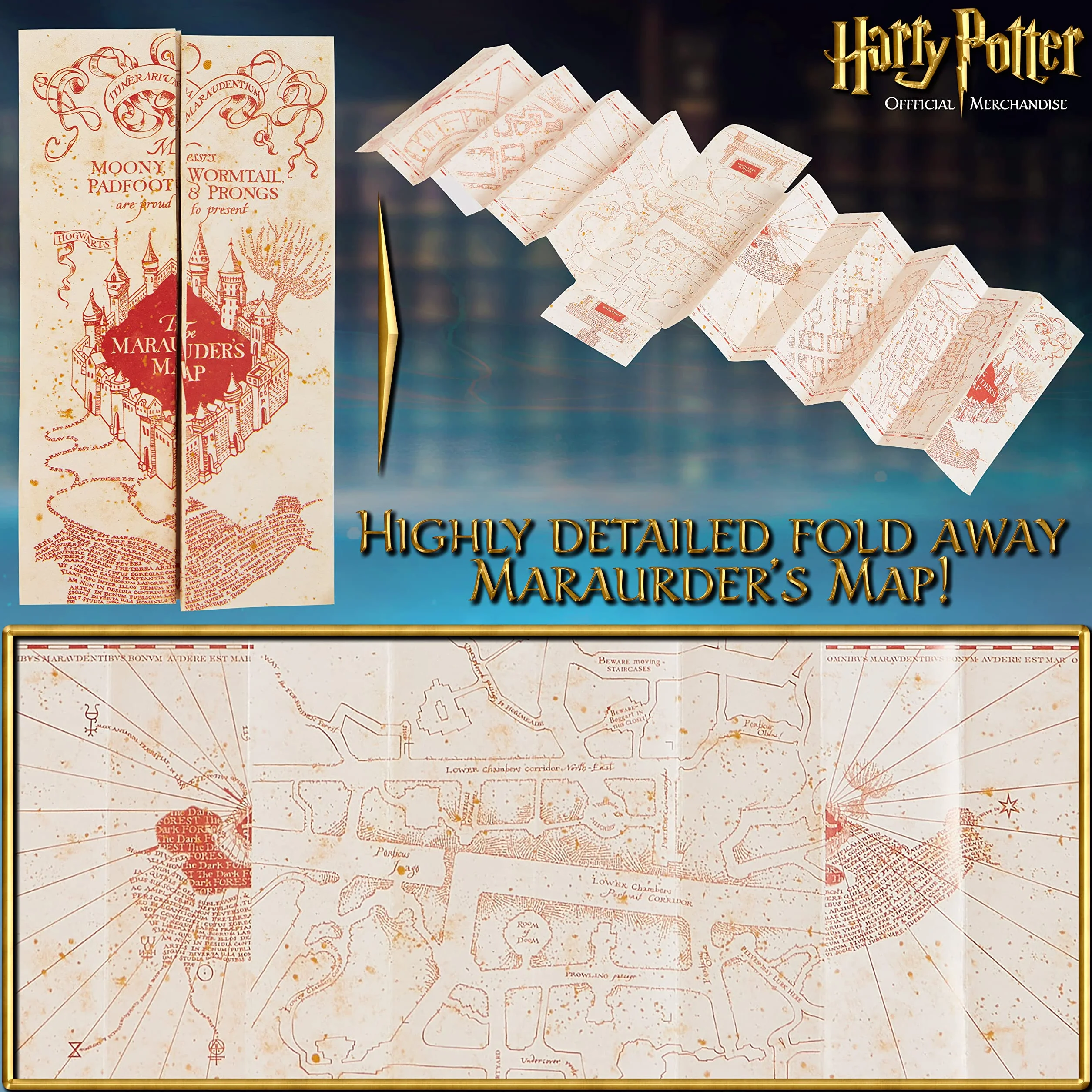 Harry Potter Zestaw papeterii z notatnikiem i długopisami