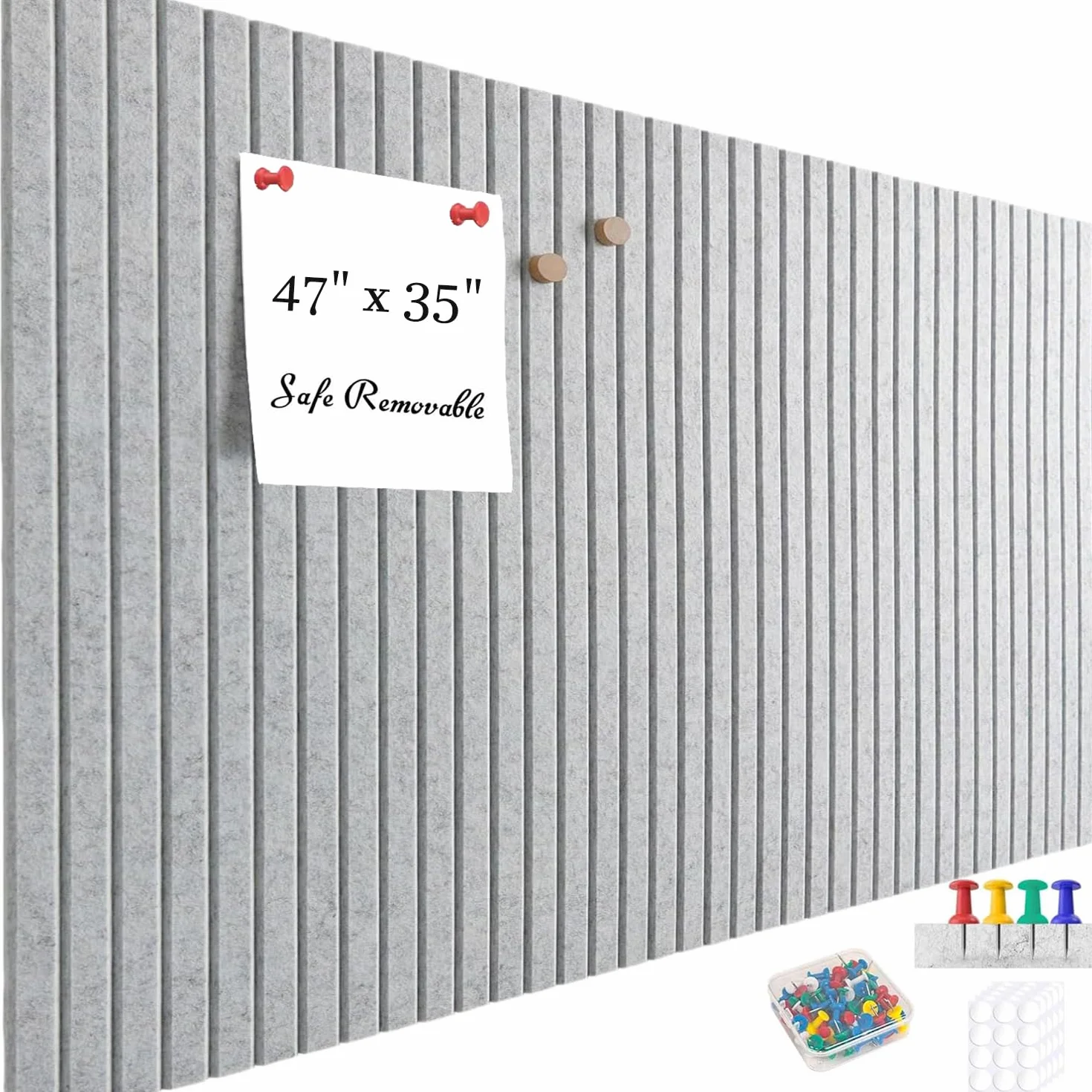 Acidea 12-pak filcowych tablic ogłoszeniowych 120x90 cm panel korkowy z pinezkami