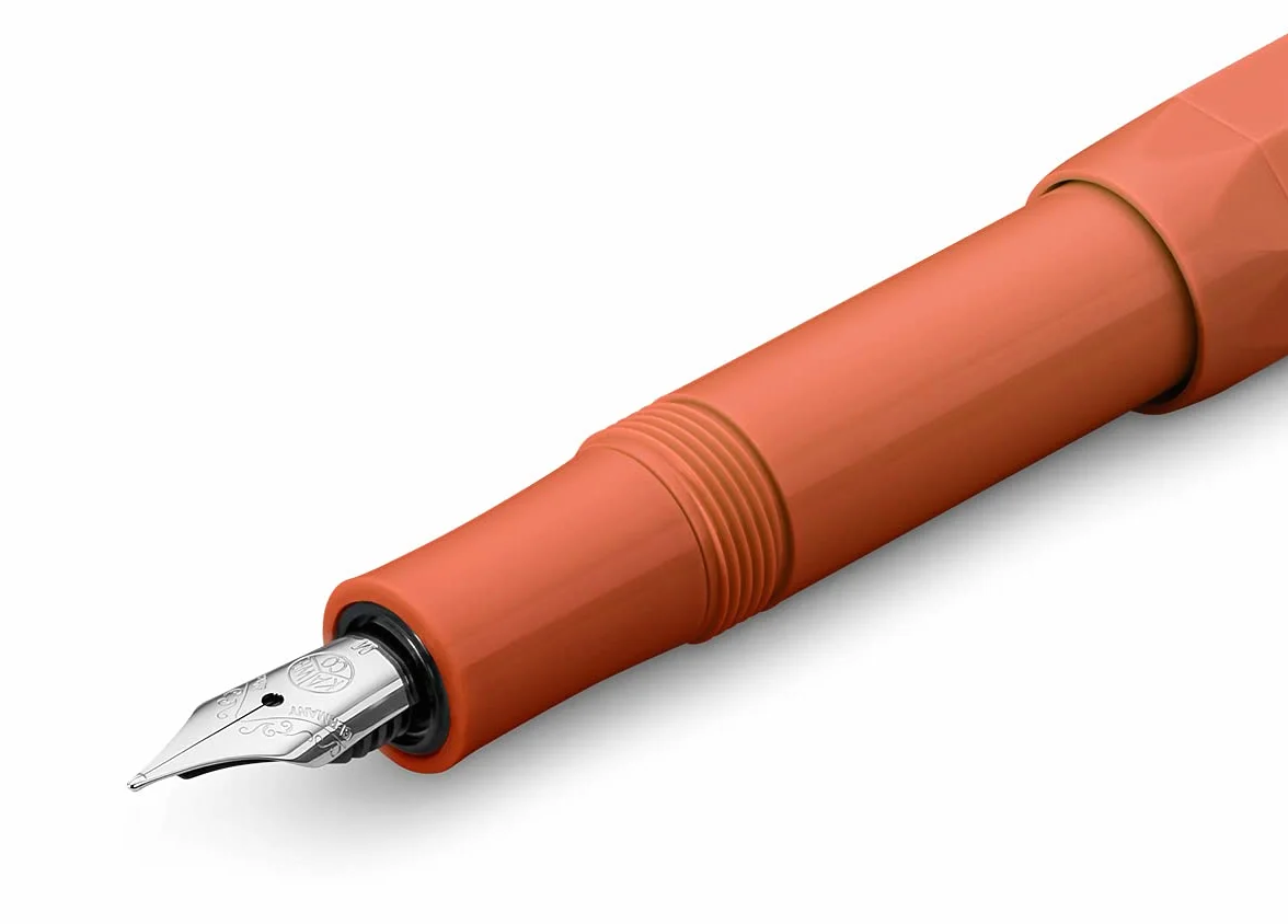 Kaweco SKYLINE SPORT Pióro wieczne Fox I Premium do pisania wkładów atramentowych, 13 cm w nowoczesnym wzornictwie i kolorze, stalówka: M (średni)
