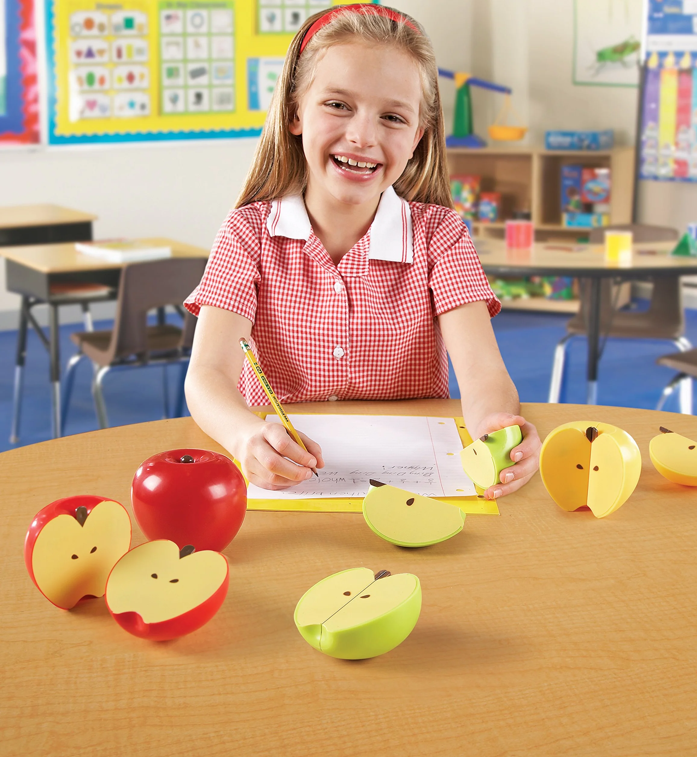 Learning Resources Magnesyczny Apple Frakcjas 10-Kawałek Zestaw