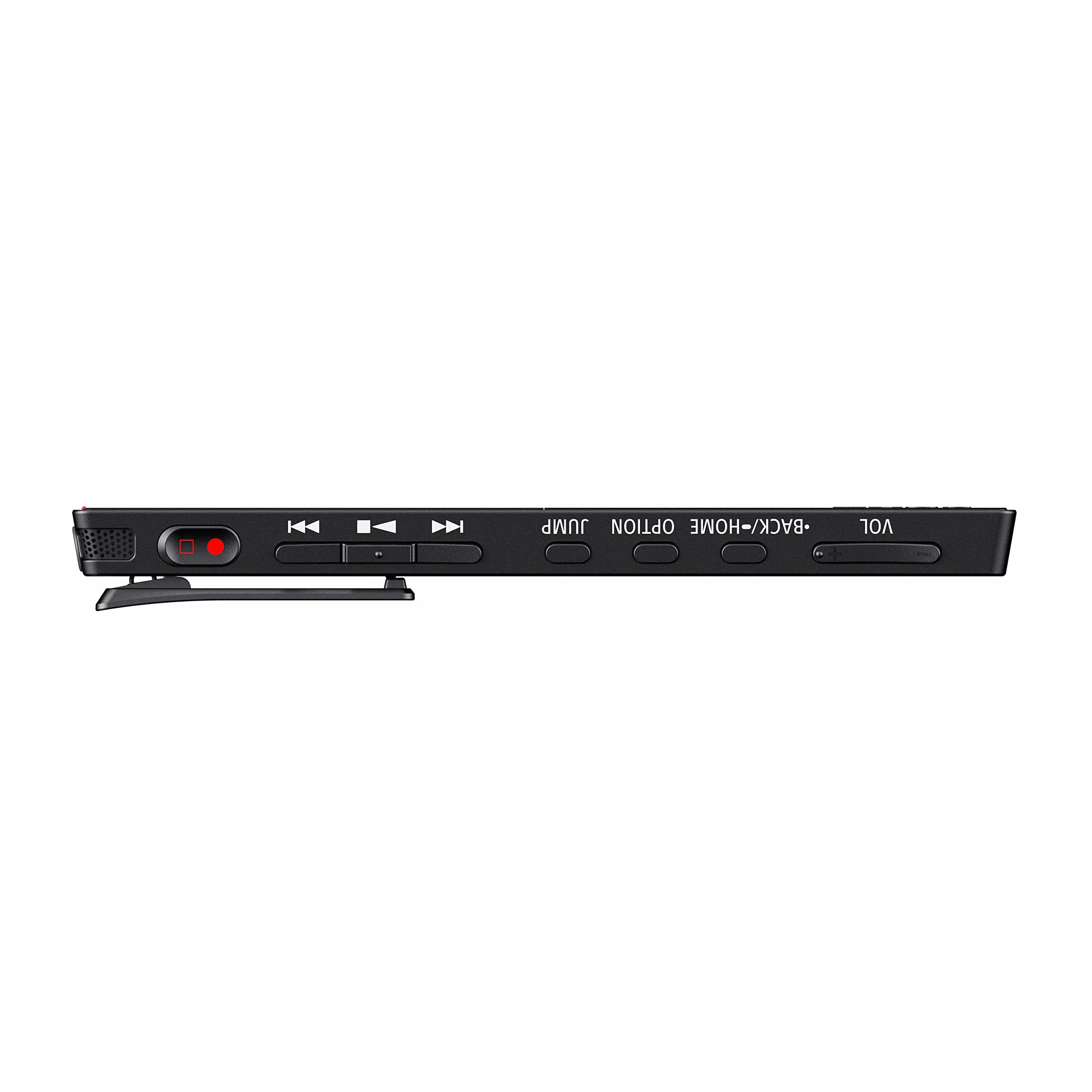Sony ICD-TX660 smukły dyktafon cyfrowy z wyświetlaczem OLED, czarny