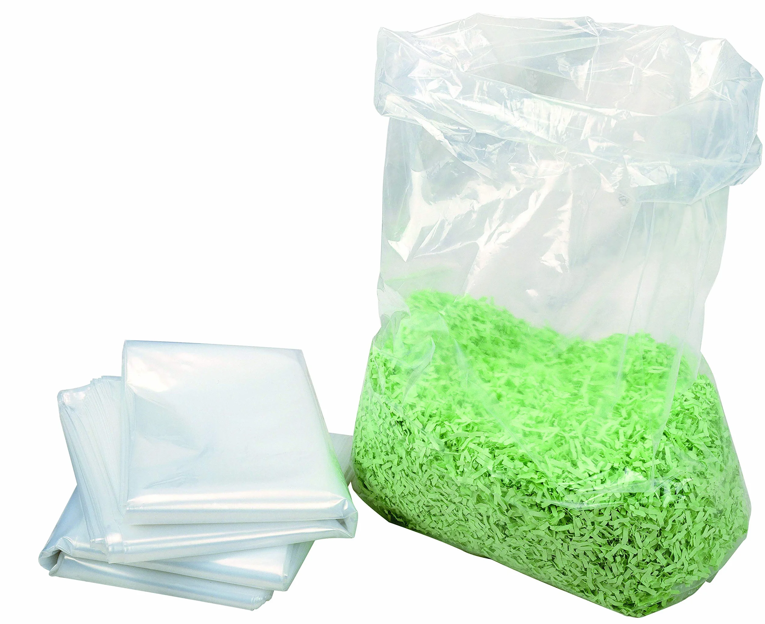 HSM 1452995000 plastikowy worek składany PE do HSM SECURIO P44i, P44, 450.2, P450, 25 sztuk, przezroczysty