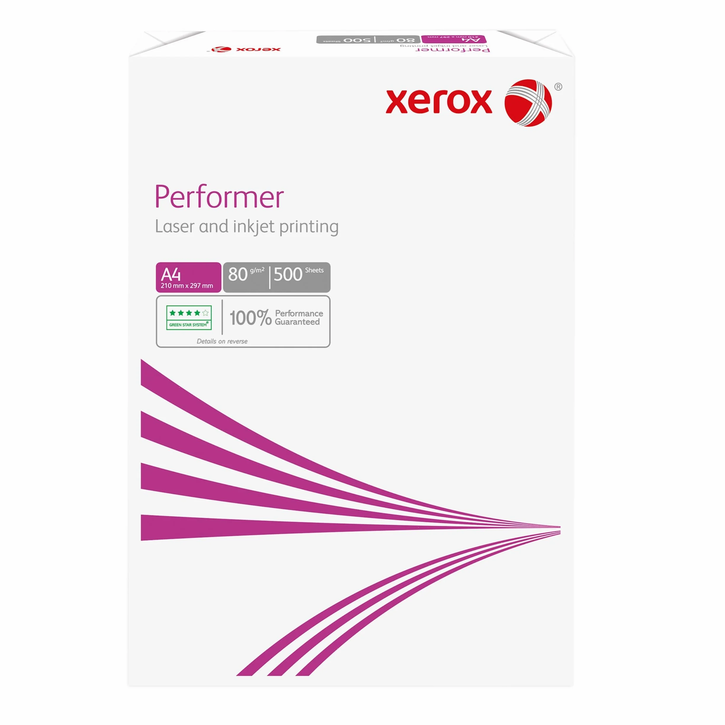 Xerox Performer Papier do drukarki PEFC A4 80 g/m2 (210 x 297 mm) - pudełko 1500sh (3 x 500 sh)
