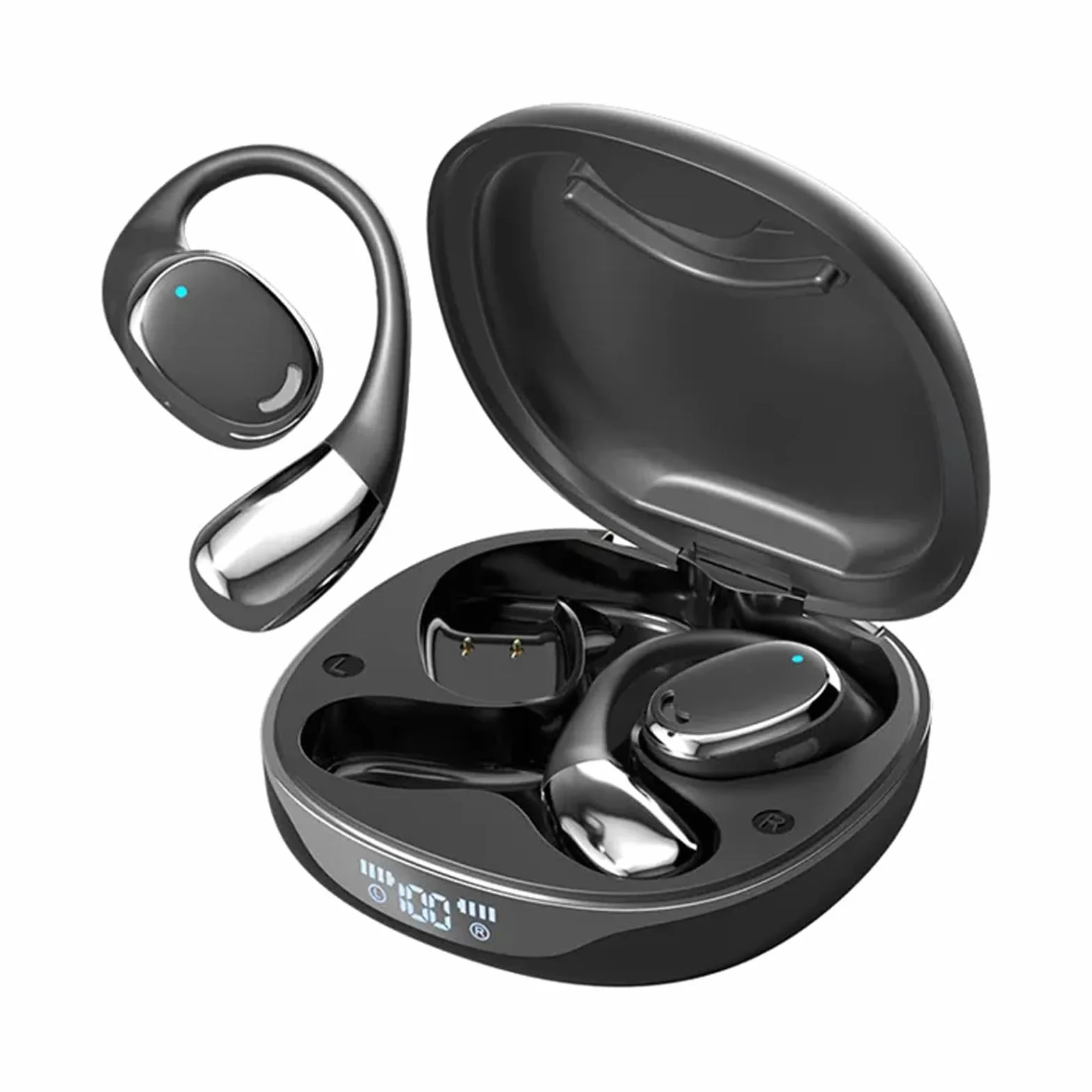 Słuchawki Douszne z Tłumaczem Języka, oferują Dwukierunkowe Tłumaczenie w Czasie Rzeczywistym na 144 Języki, z Bluetooth i aplikacją Zapewniają Natychmiastowe Tłumaczenie Głosowe