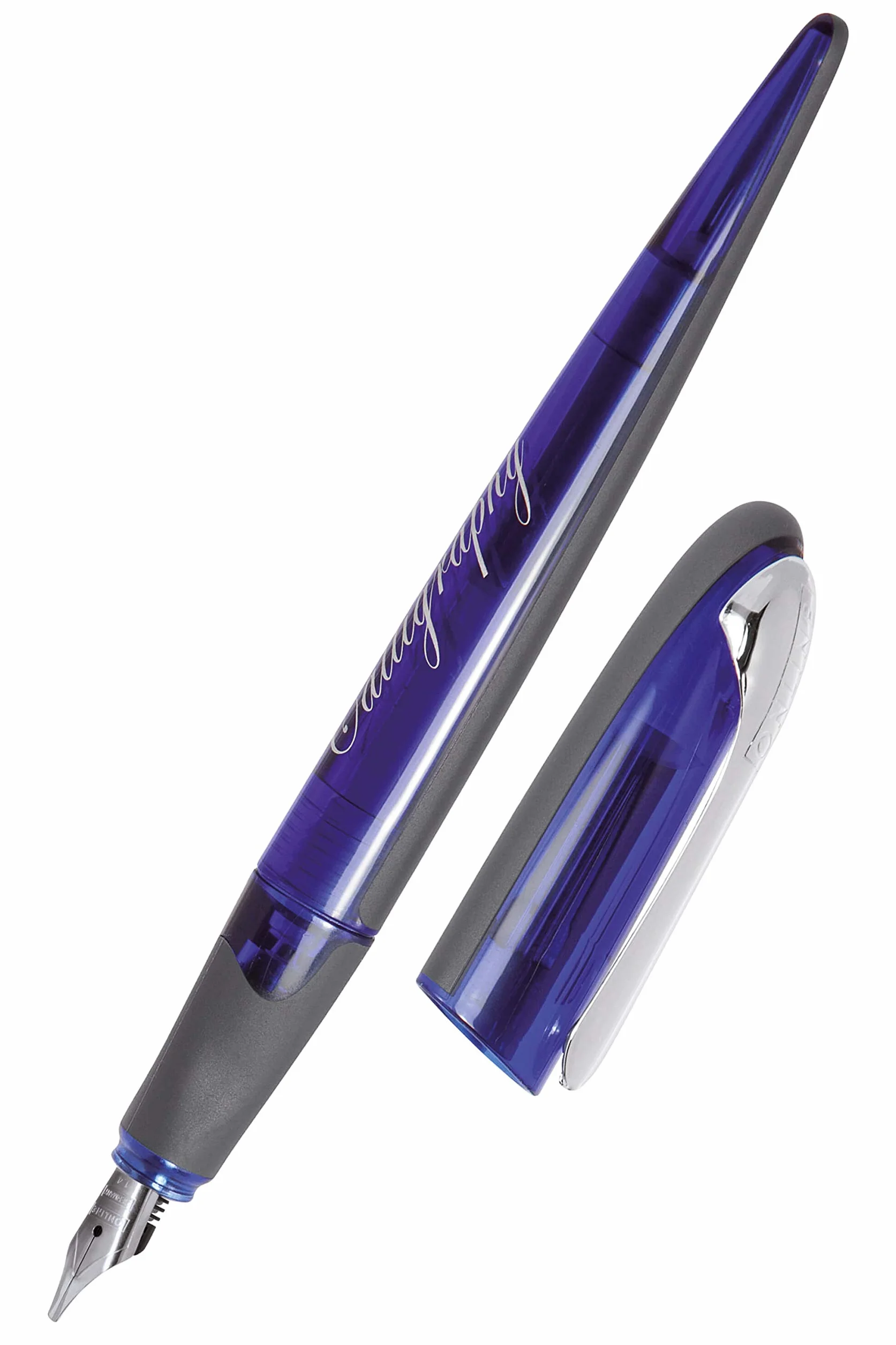 Online Pióro do kaligrafii, pióro do kaligrafii Air Blue, pióra do kaligrafii o grubości kreski 1,4 mm, standardowe wkłady atramentowe lub konwerter, w zestawie wkład kombi niebieski, 10002/3D