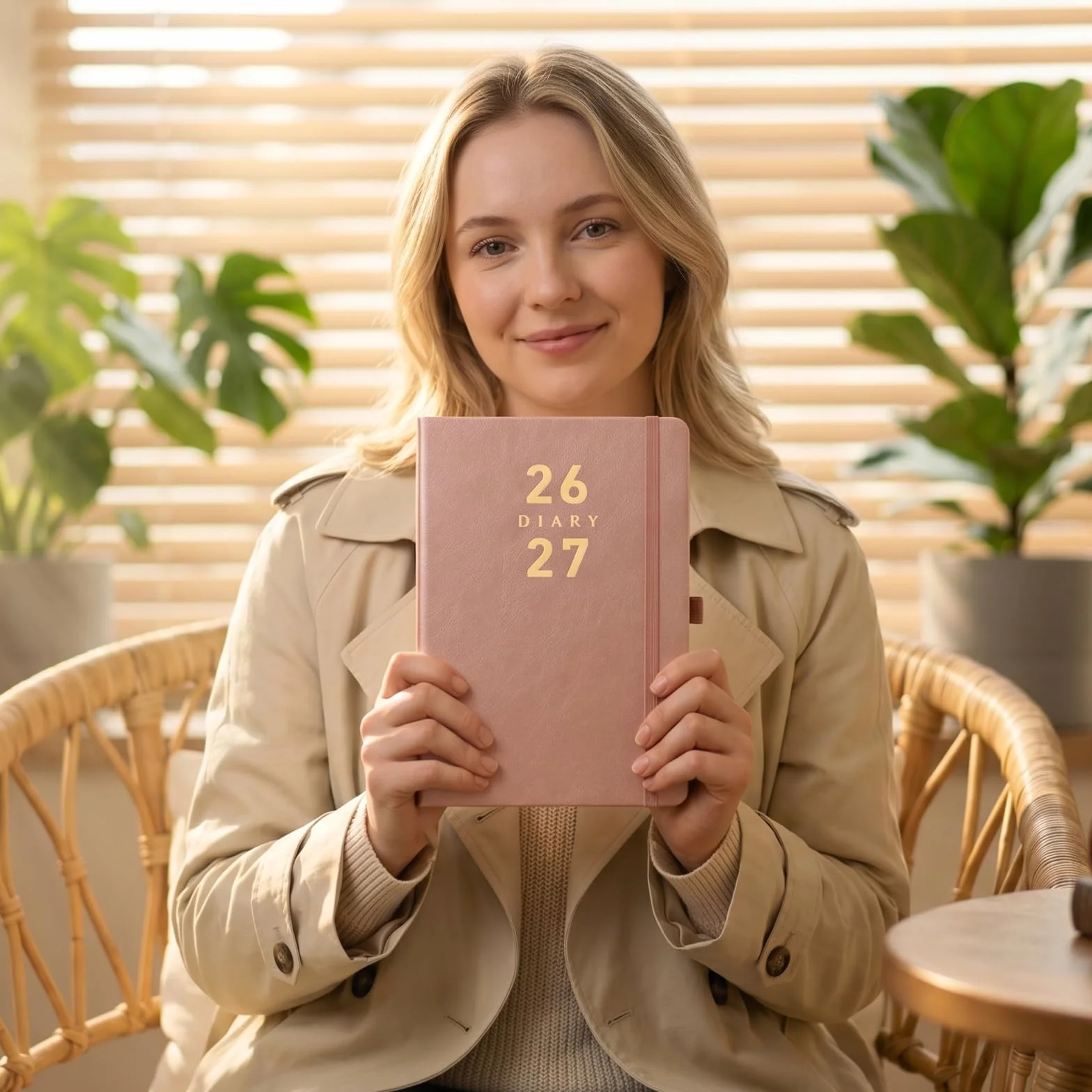 Mljtoyo 2026 2027 dziennik A5 strona dzienna, planer dzienny 2026, 27 terminów od lipca 2026 do czerwca 2027, organizer twarda okładka z kolorowymi zakładkami, uchwyt na długopis, kieszeń wewnętrzna
