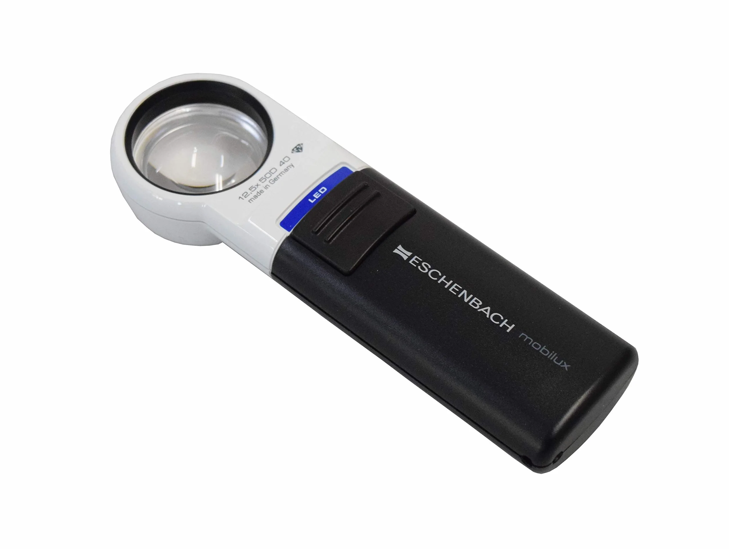 ESCHENBACH Lupa aplanatyczna podświetlana Mobilux LED 12x powiększenie D50