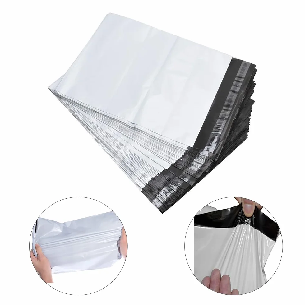 20 plastikowych przesyłek, kopert kurierskich, koperty pocztowe dla kurierów, 25 x 35 cm, plastikowe koperty wysyłkowe, torby wysyłkowe, samoprzylepne torby pocztowe