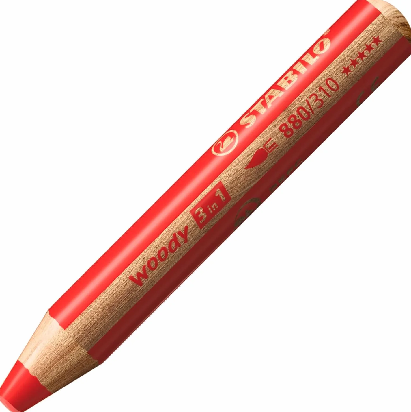 Kredka STABILO woody 3-in-1 etui 6 kolorów temperówka