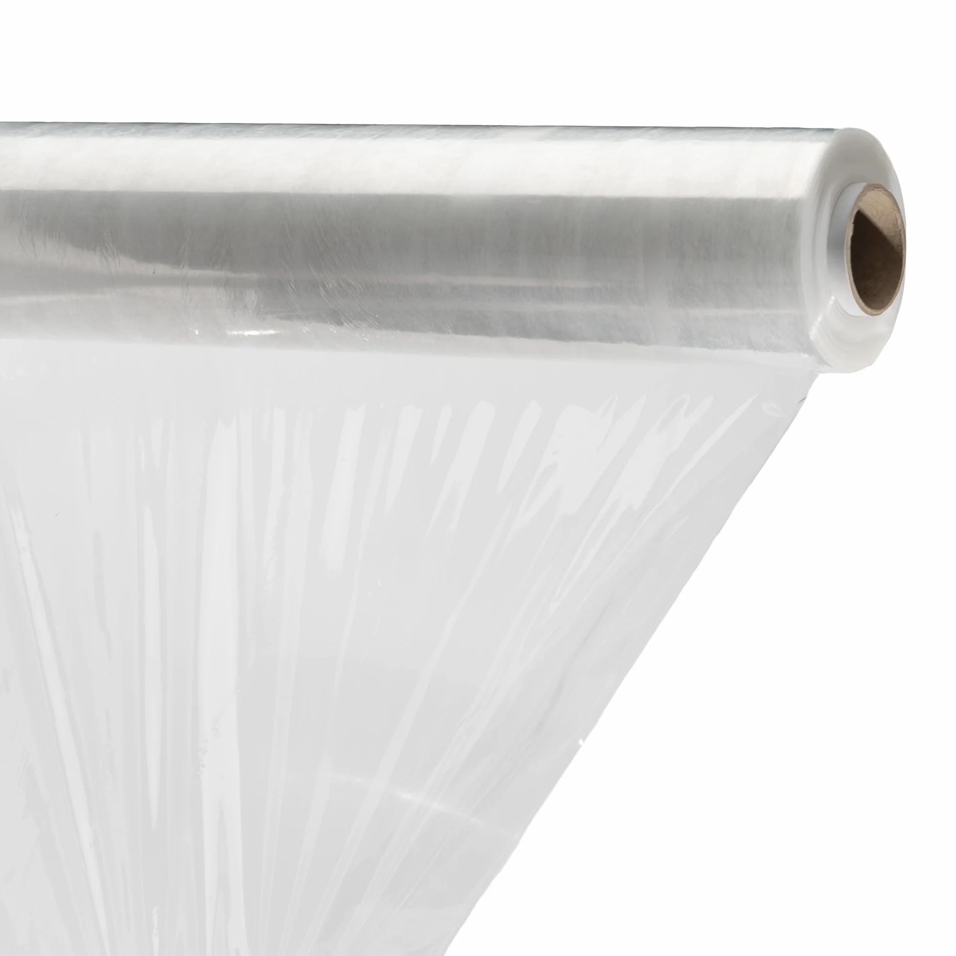 Folia stretch bezbarwna 3,0kg (300) Do Palet Opakowań Przeprowadzki Cienka Tuleja, Elastyczna i Wytrzymała Transparentna Folia w Rolce 54 cm Zabezpieczająca