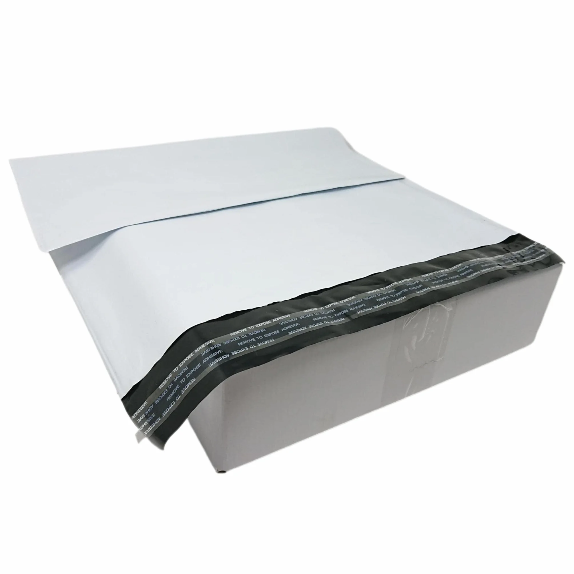 Zestaw 50 białych nieprzezroczystych kopert plastikowych A3 350 x 450 mm, kieszenie wysyłkowe 35x45 cm 60 mikronów. 22g cienka koperta o wysokiej wytrzymałości, lekka, mocna, odporna na manipulacje i