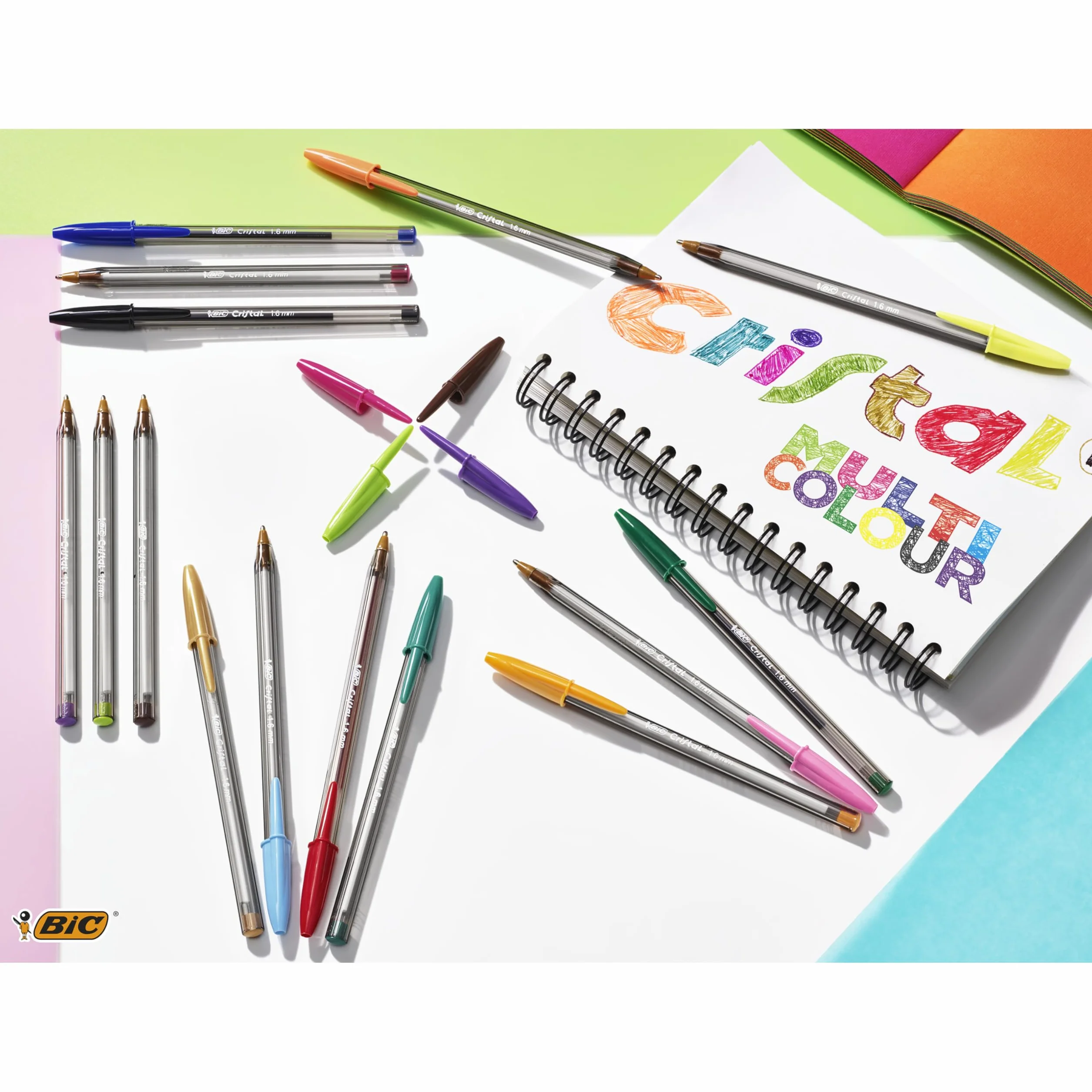 BIC Cristal Large 1,6mm Długopis niebieski Pudełko 50szt