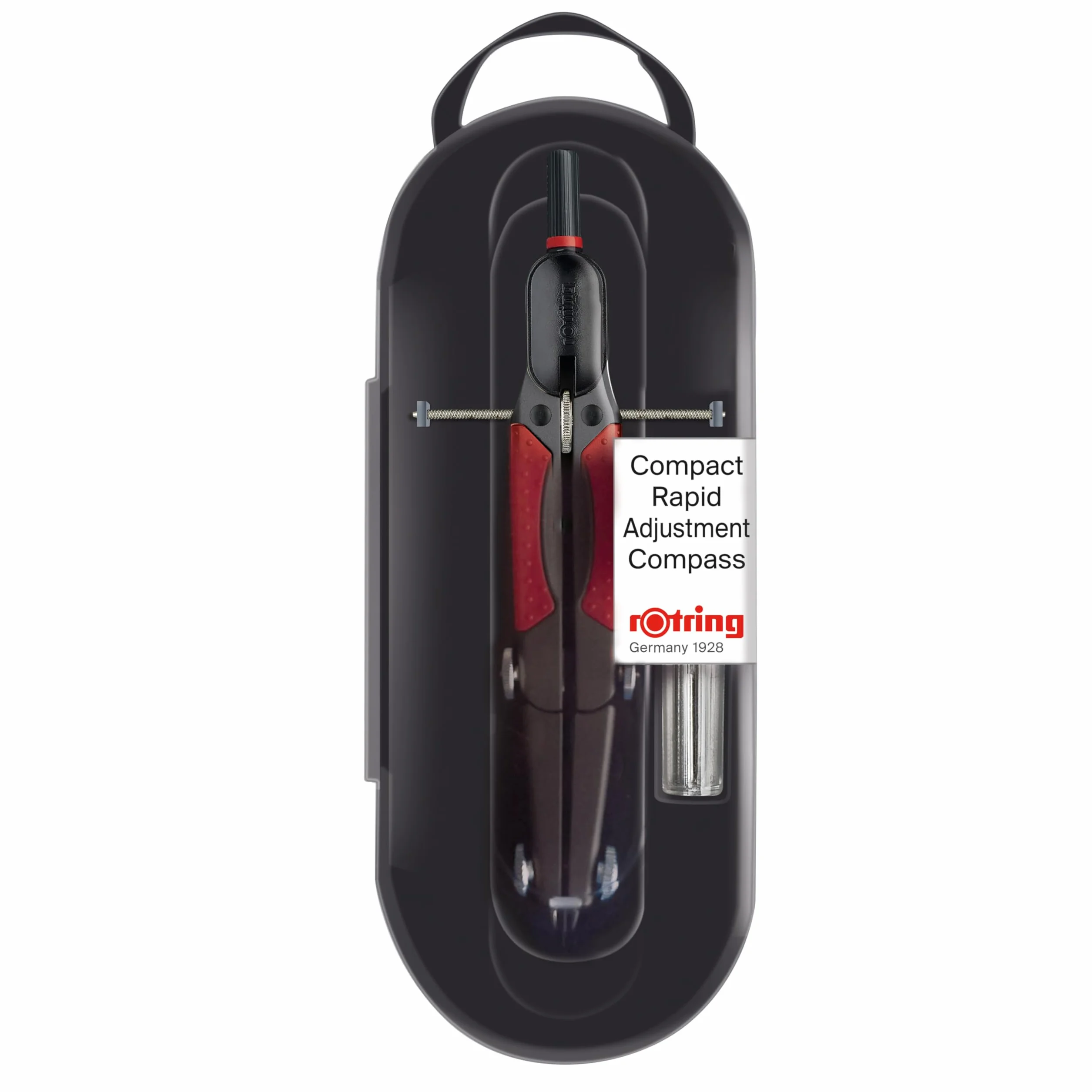 rOtring Rapid kompaktowy cyrkiel z szybką regulacją | 360 mm | z wkładami
