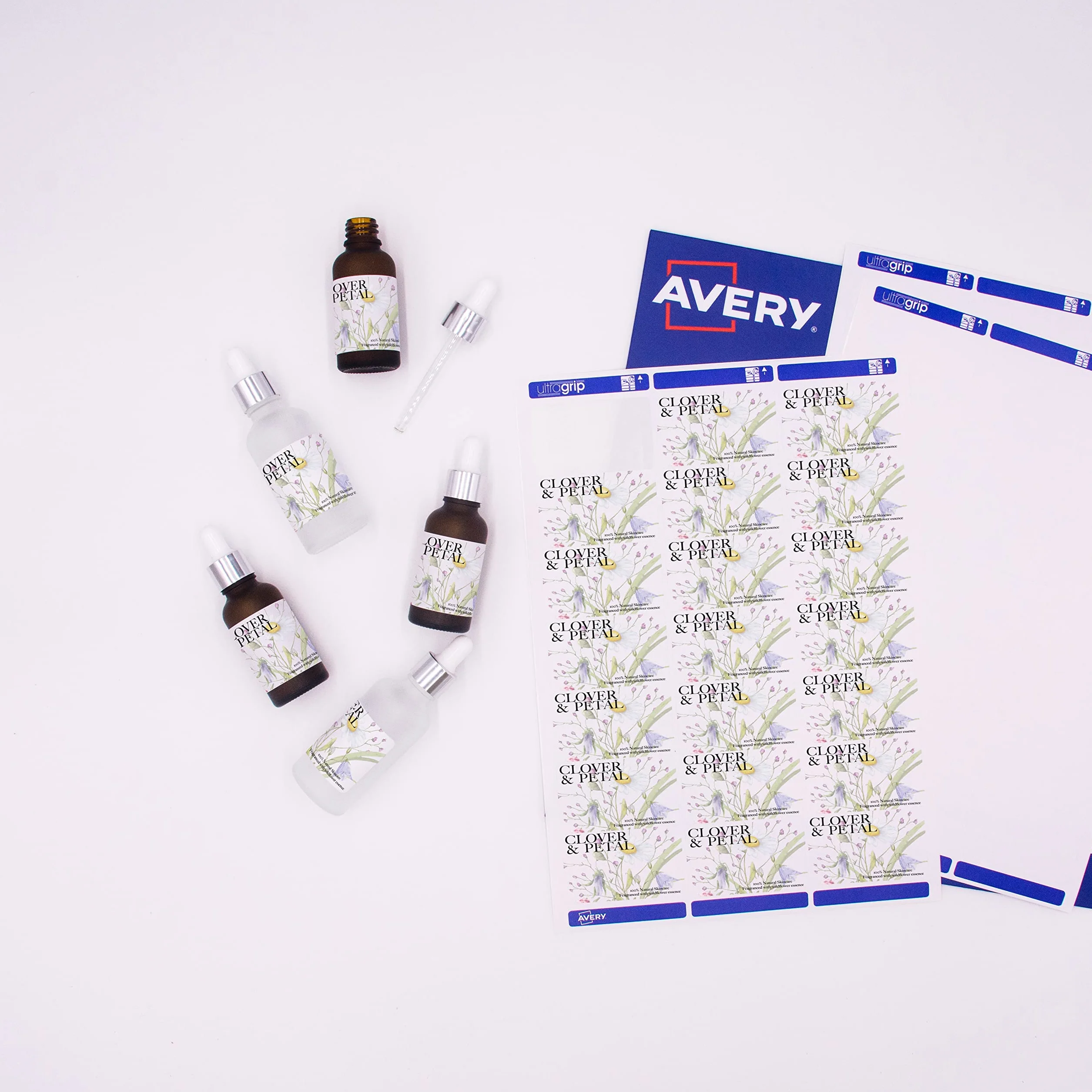 Avery etykiety adresowe do szybkiego otwierania