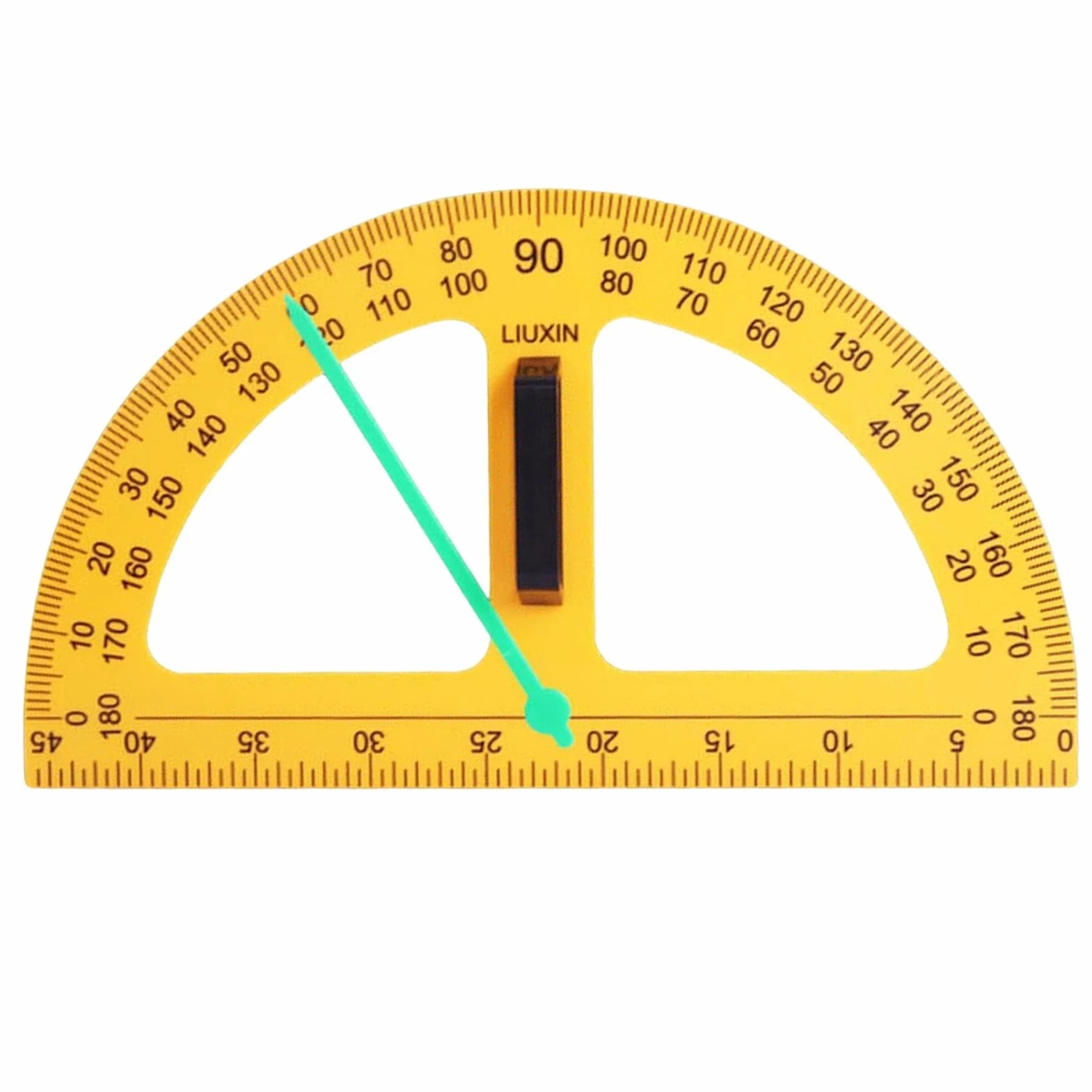 Large Teaching Protractor, Digital Design Math Compass, Big Multifunctional Protractor for Classroom