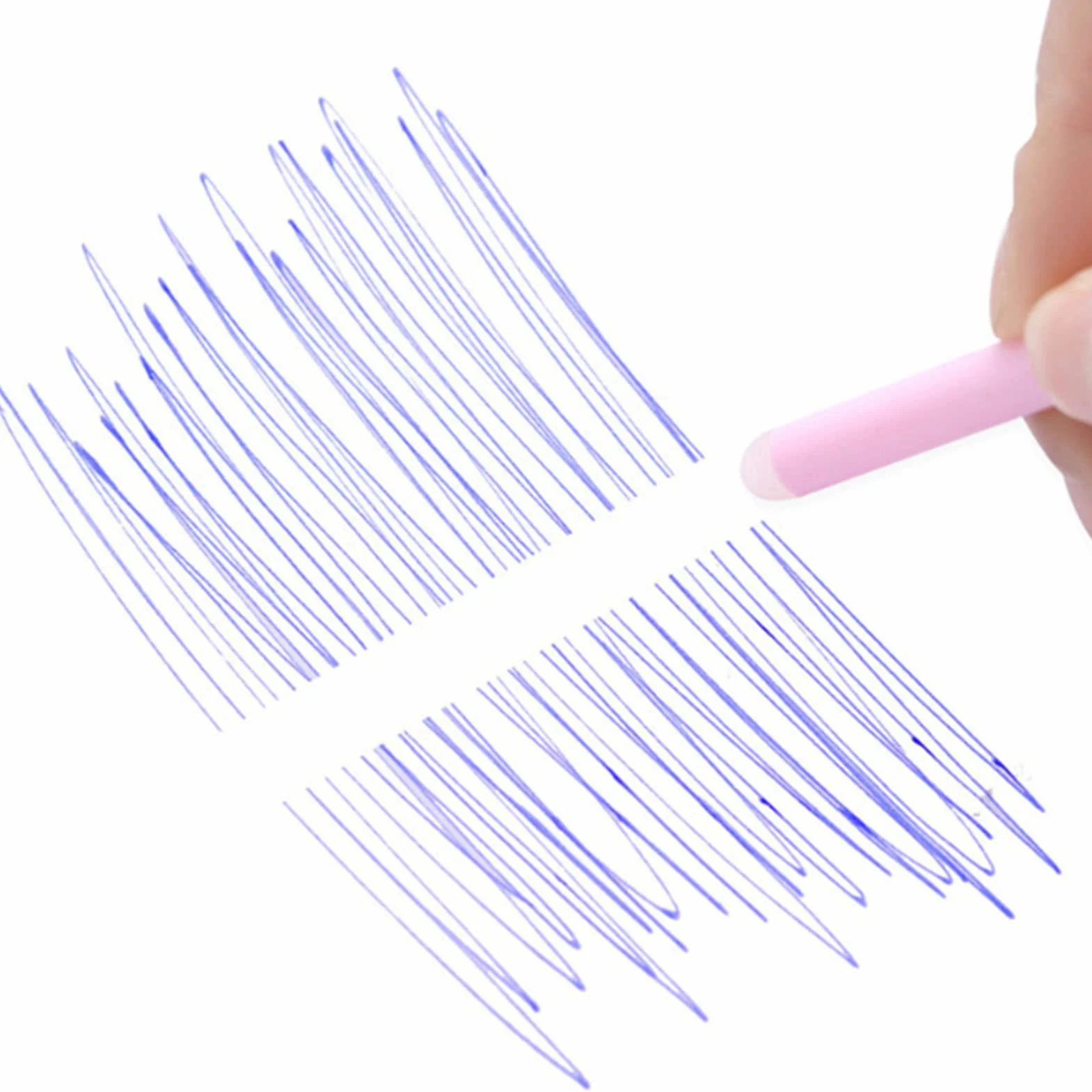 Zestaw Długopisów Zmazywalnych 0,5 mm 2 Pióra 20 Wkładów Niebieskich