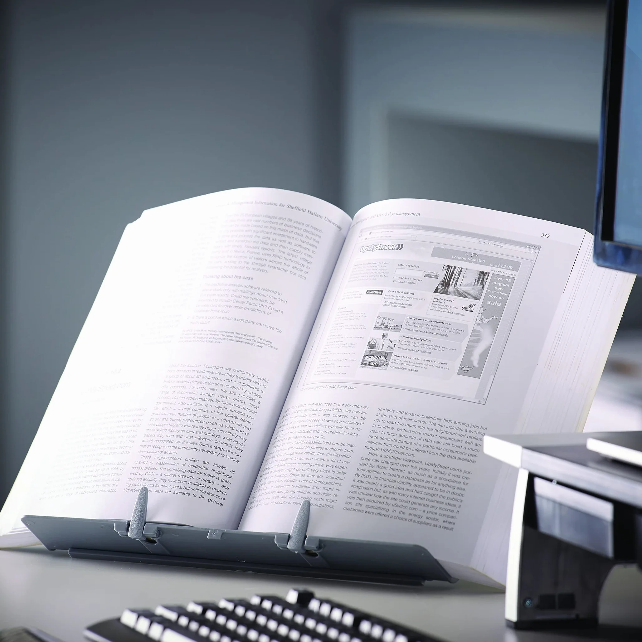 Fellowes Uchwyt na Kopiarkę na Książki 400 Arkuszy Srebrny 21140