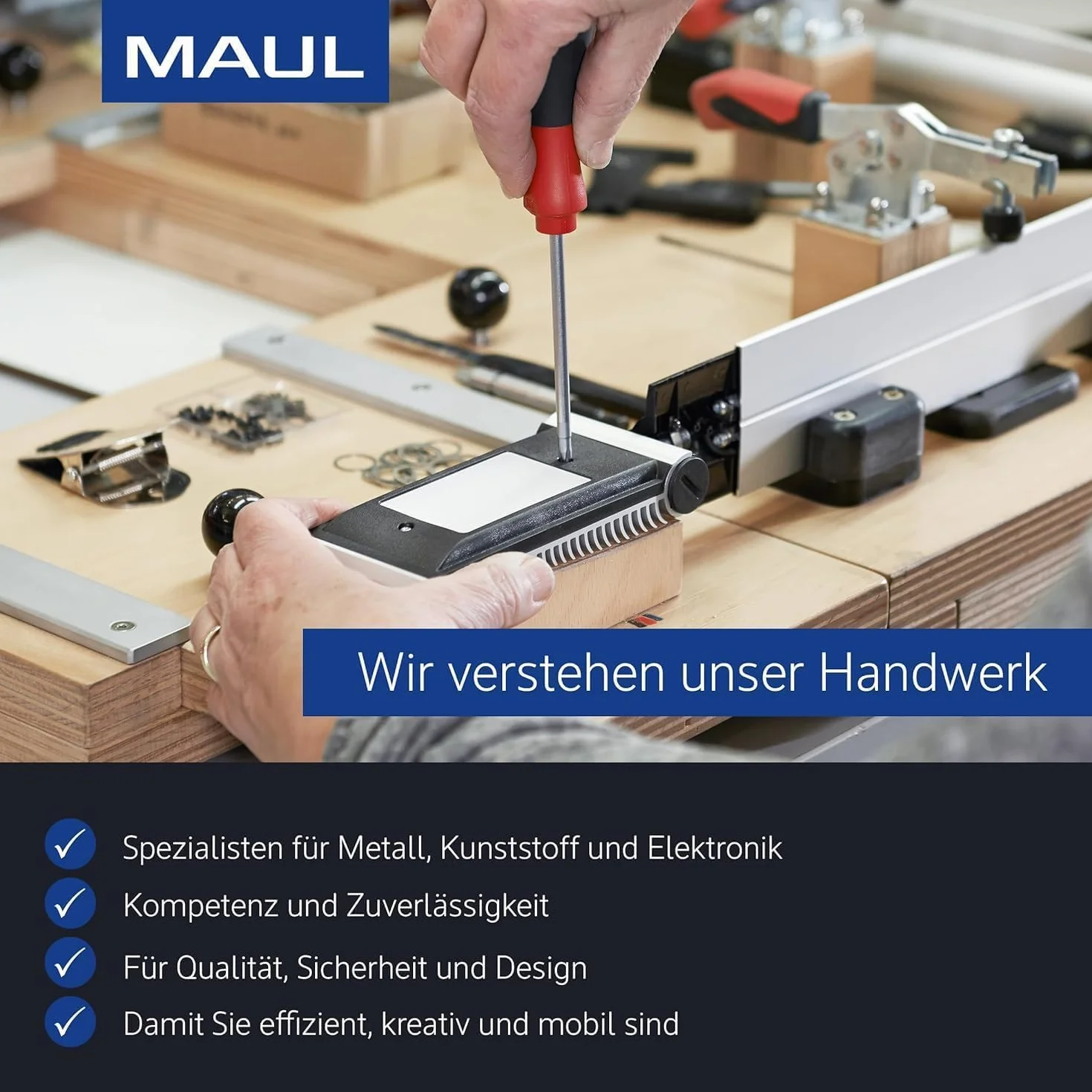 MAUL Tabliczki Imienne, 210 X 75 Mm, Karton 190 G/M², Białe, 100 Sztuk