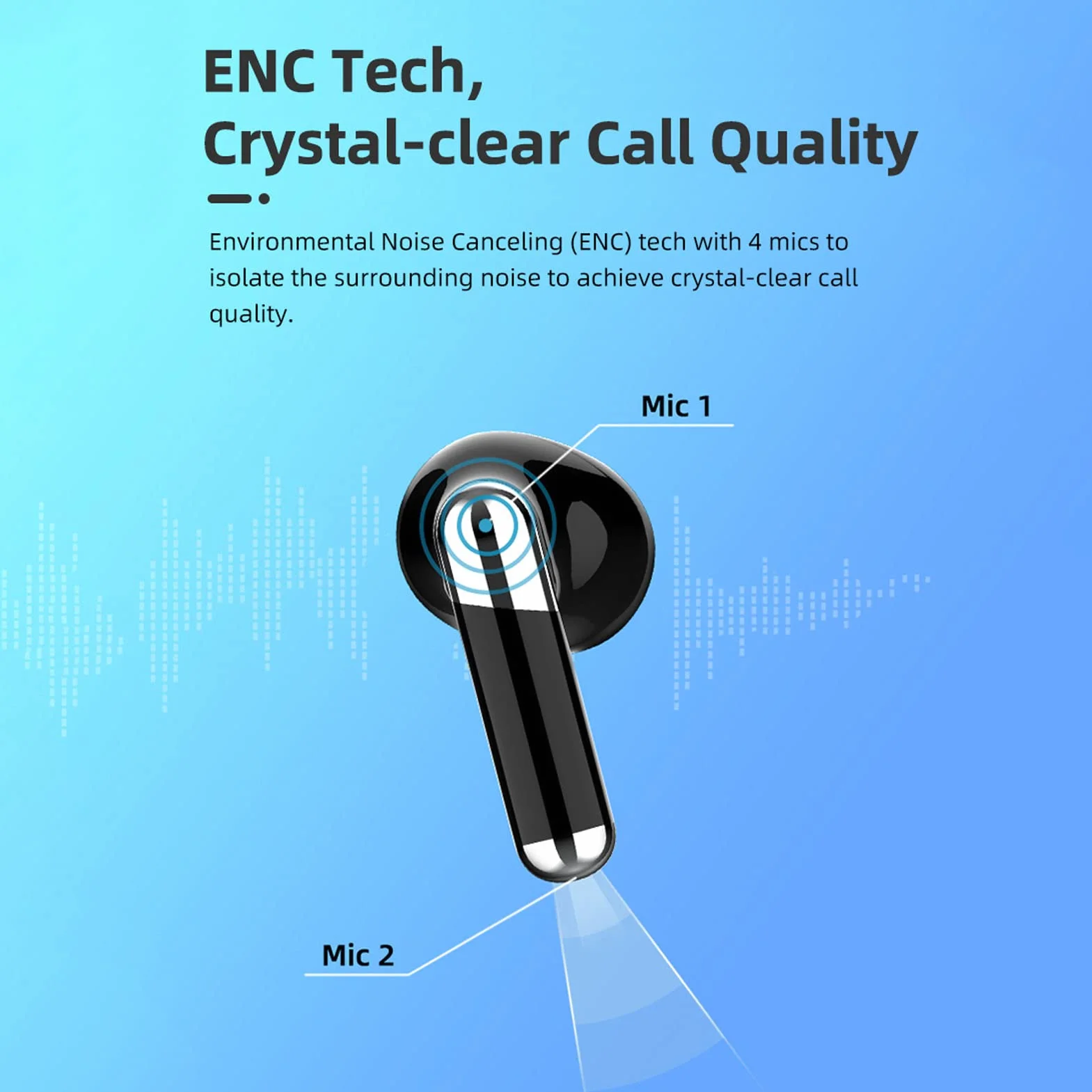 J207 Voice Translator Earbuds, BT5.3 Instant Voice Translation Device with Transparent Case, Language Translator Earbuds Supports 144 Languages