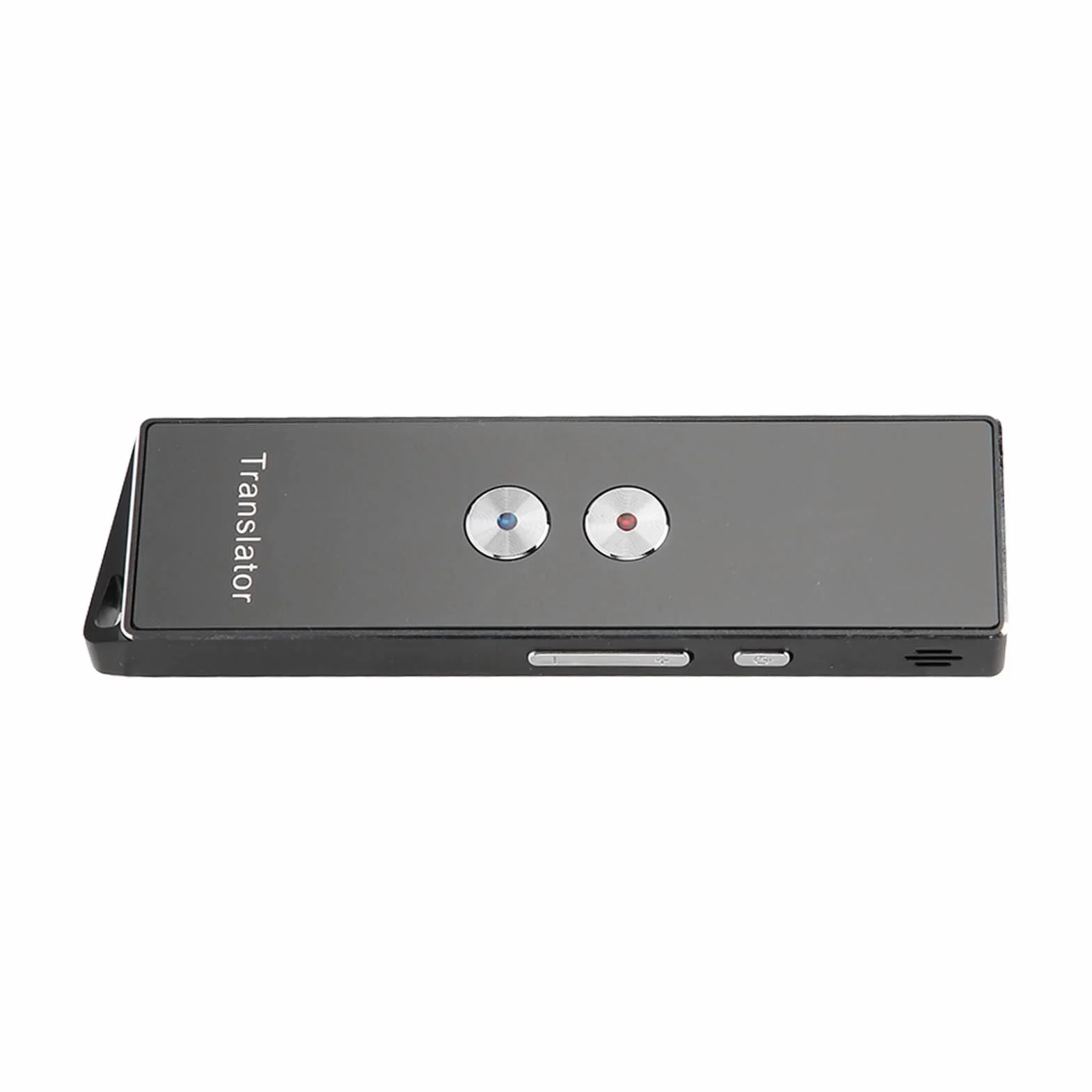 Urządzenie do tłumaczenia głosu, Bluetooth, natychmiastowy tłumacz z funkcją głosu, przenośne urządzenie do tłumaczenia, do nauki, podróży, biznesu, 74 języków i 70 akcentów (czarny)