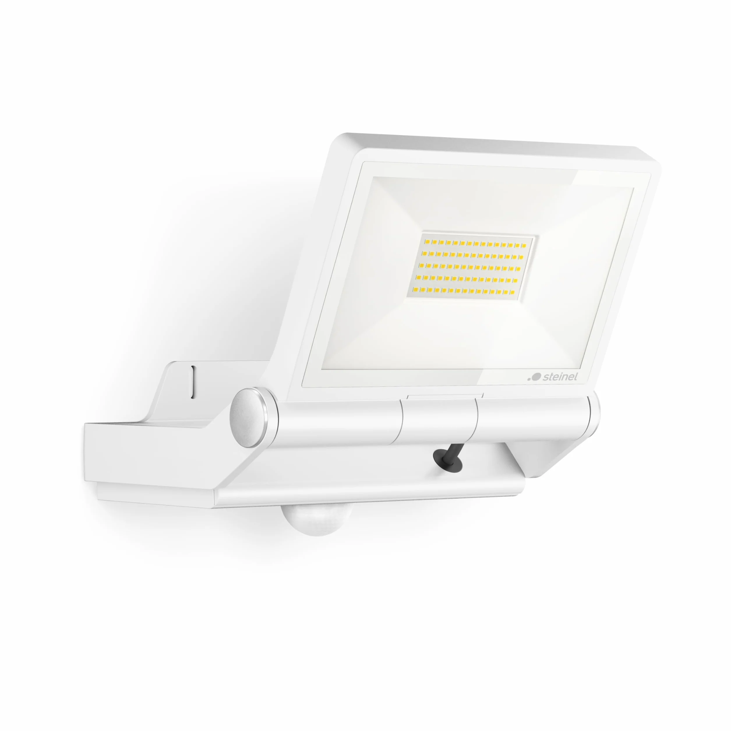 Steinel XLED PRO ONE Max S proyector LED blanco, detector de movimiento 240°, proyector de aluminio, 6116 lm