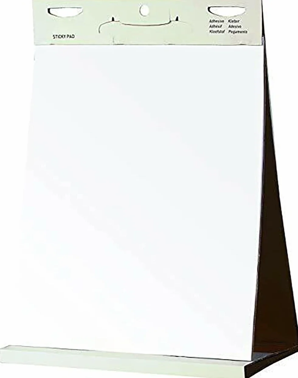 KAV Podkładka papierowa z funkcją Flipchart z gładkim, perforowanym, 20 arkuszy, do biura, prezentacji, restauracji, szkoły, domu i przyborów kuchennych, 70 g/m², 58,5 x 50 cm (6 szt.)
