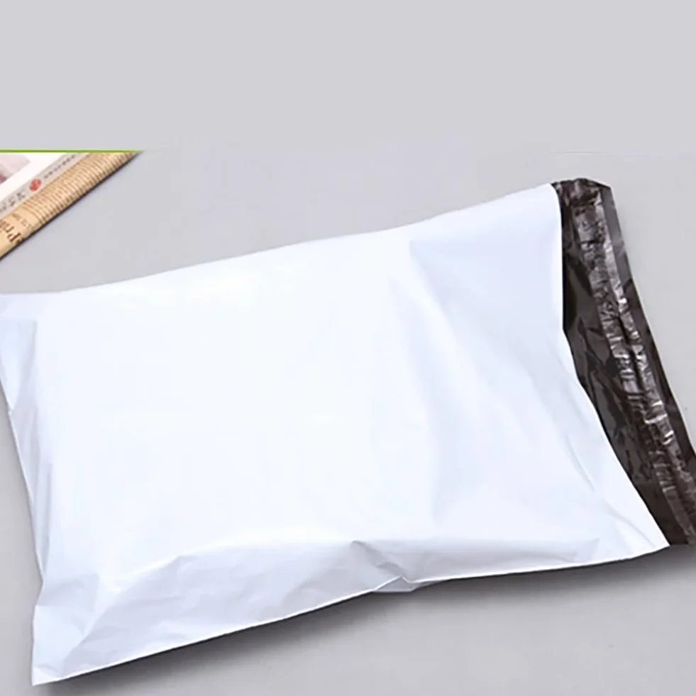 20 plastikowych przesyłek, kopert kurierskich, koperty pocztowe dla kurierów, 25 x 35 cm, plastikowe koperty wysyłkowe, torby wysyłkowe, samoprzylepne torby pocztowe