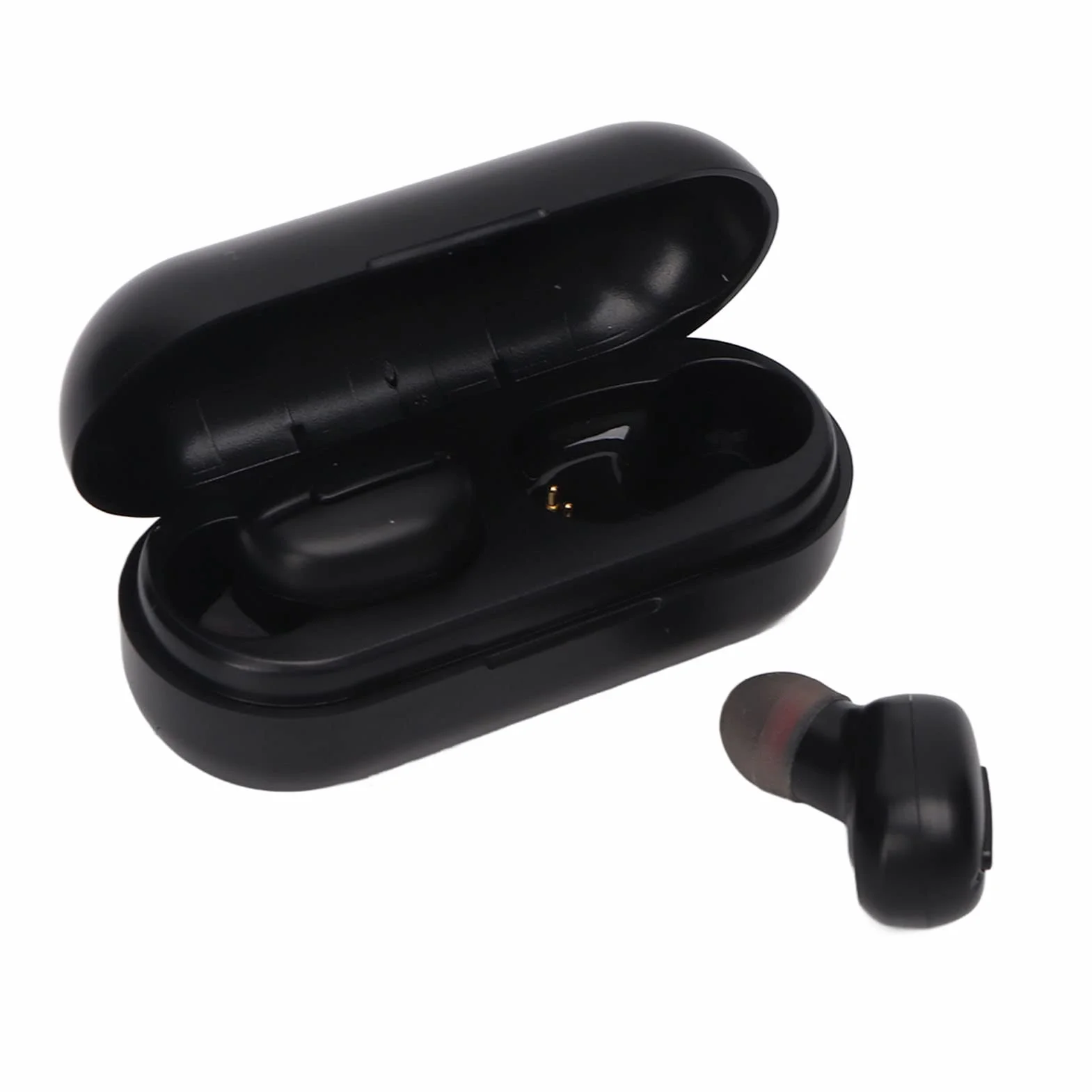 Słuchawki Douszne Tłumacza Bluetooth L13, Obsługa 84 Języków, Dwukierunkowe Tłumaczenie Bezprzewodowe (Czarny)