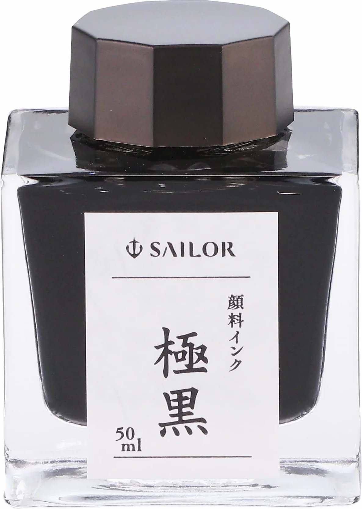 Sailor 13-2002-220 Ciemny czarny tusz do piór, 50 ml, wersja 2018