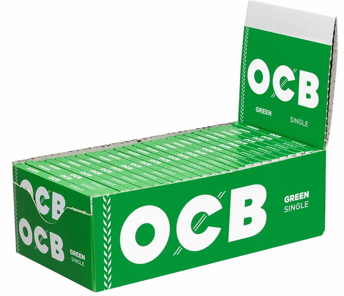 OCB 15569 krótki nr 8 papierów 50 broszur okazja. 50 arkuszy, zielony