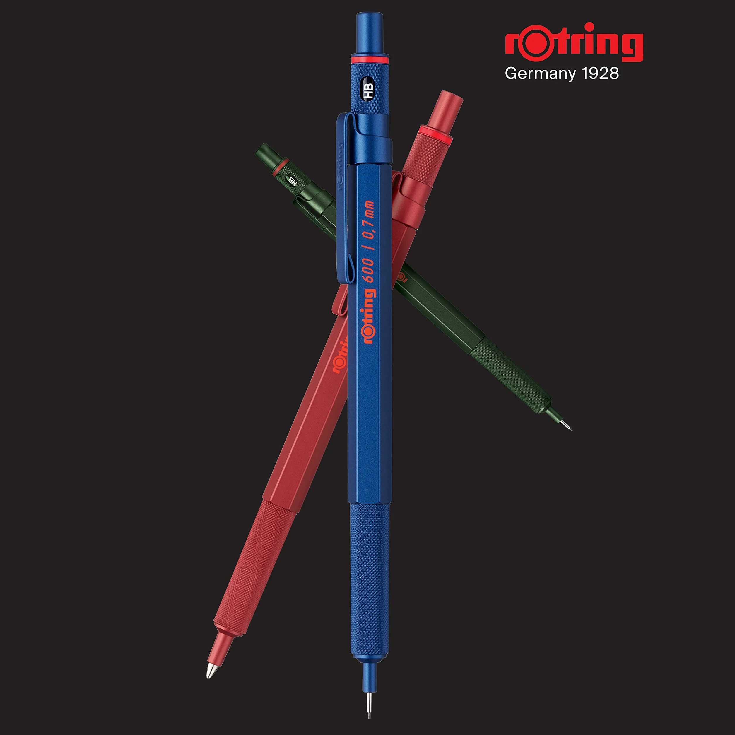 Rotring 600 Hb 2114268 Ołówek Automatyczny, Zielony, 0.5 mm
