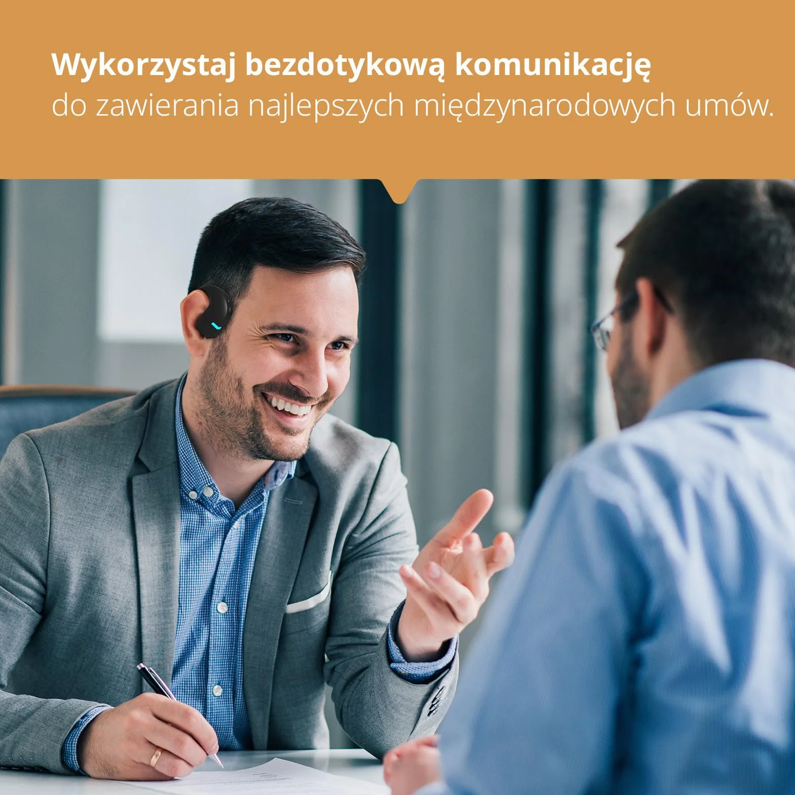 Słuchawki Tłumaczące Vasco Translator E1 - Ponad 50 Języków