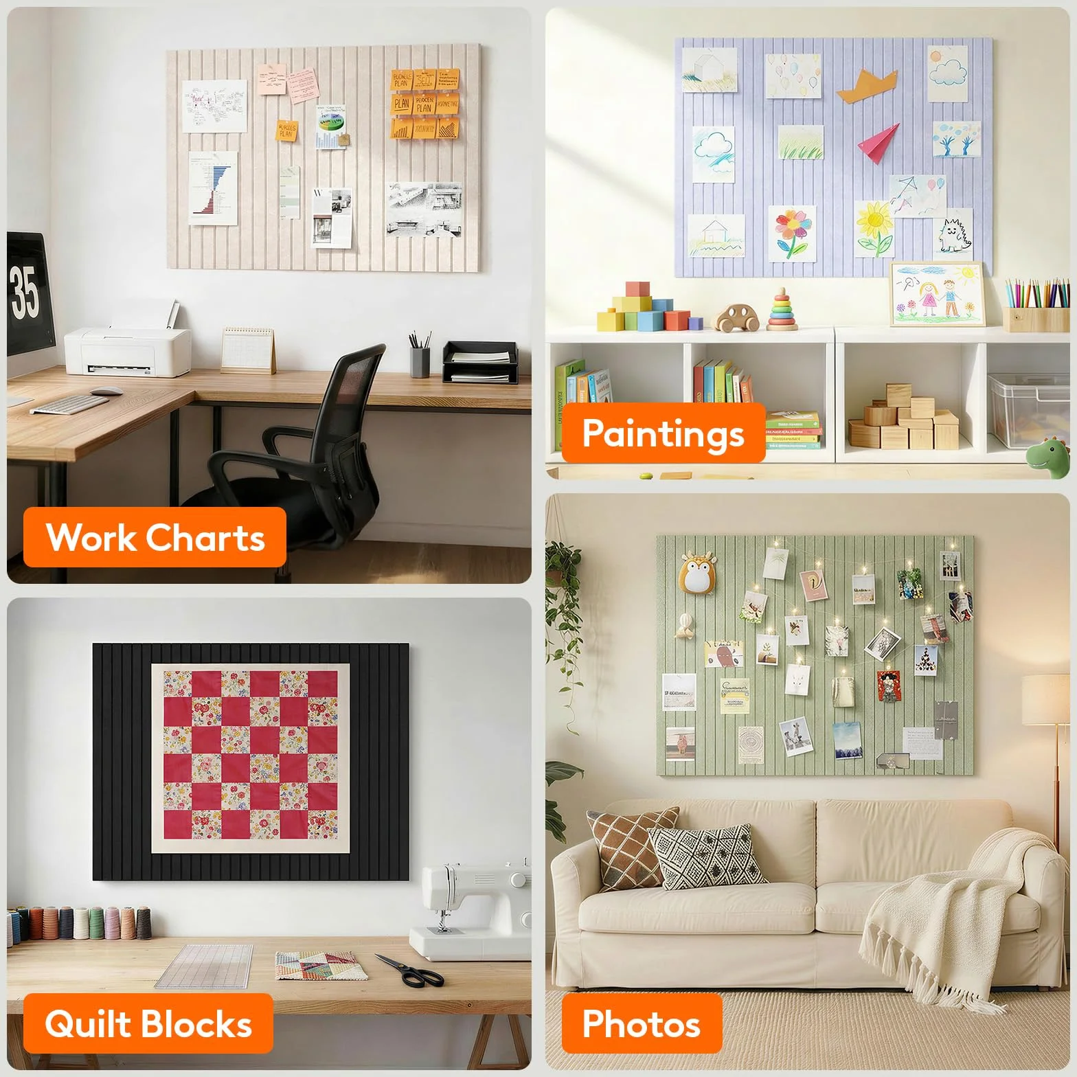 Lifewit Filcowa Tablica 120 x 90 cm Samoprzylepna, 12-Pack Alternatywa dla Tablica Korkowa, Vision Board Cork Board Memo z 50 Pinezkami do Biura, Kuchni i Pokoju Dziecięcego, Beż Owsiany