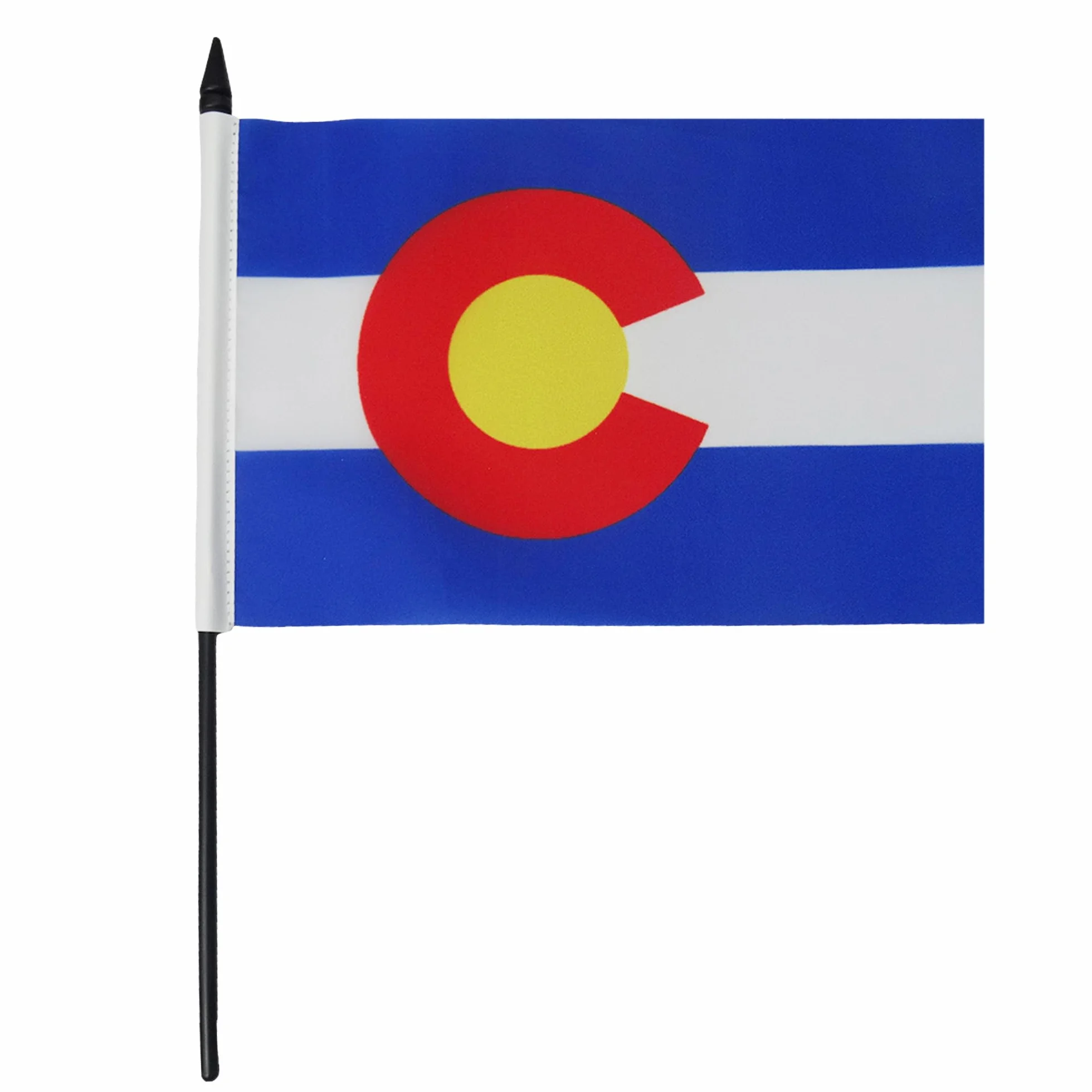 Drapeau de Table Colorado en Polyester 100D, 21cm x 14cm
