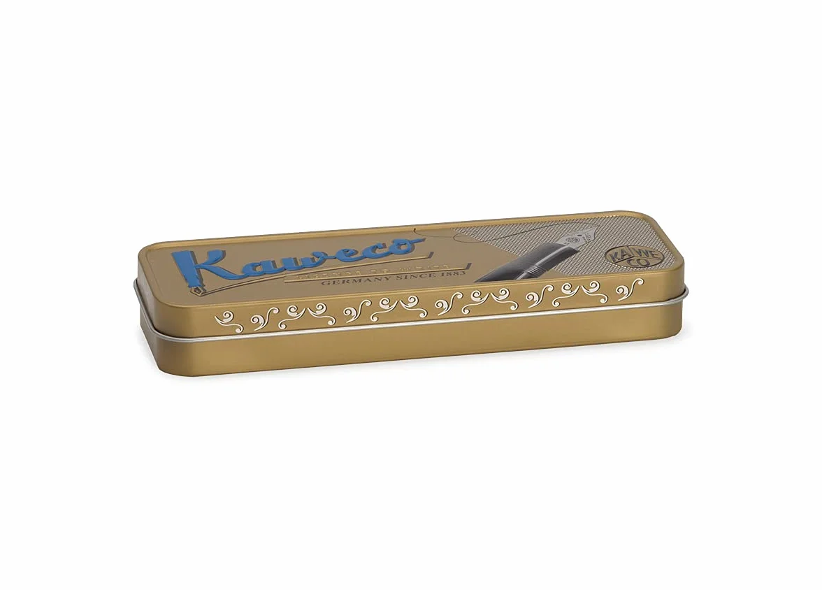 Kaweco SPECIAL Automatyczny O???wek 0,5 z Wysokiej Jako?ci Aluminium, O?miok?tny, 14 cm, Do Wielokrotnego Nape?niania, Czarny z Gumk? do ?cierania