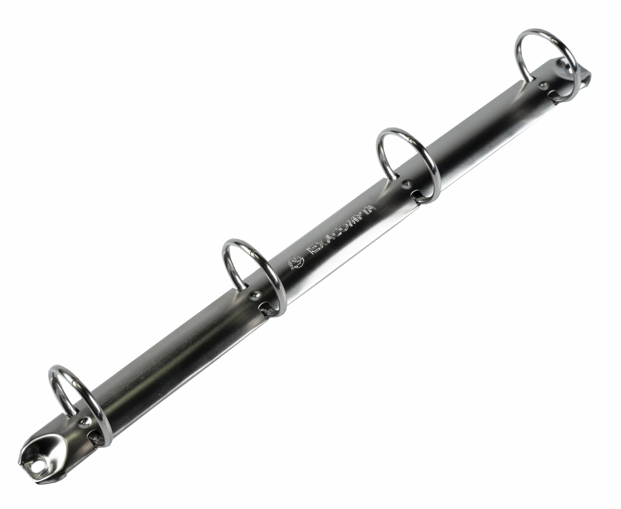 Exacompta - Nr ref. 51270E - Opakowanie 4 miękkich segregatorów Skandi - PP z recyklingu - 4 okrągłe pierścienie - grzbiet 20 mm - Format zewnętrzny : 32x25 cm - Format A4-4 różne kolory