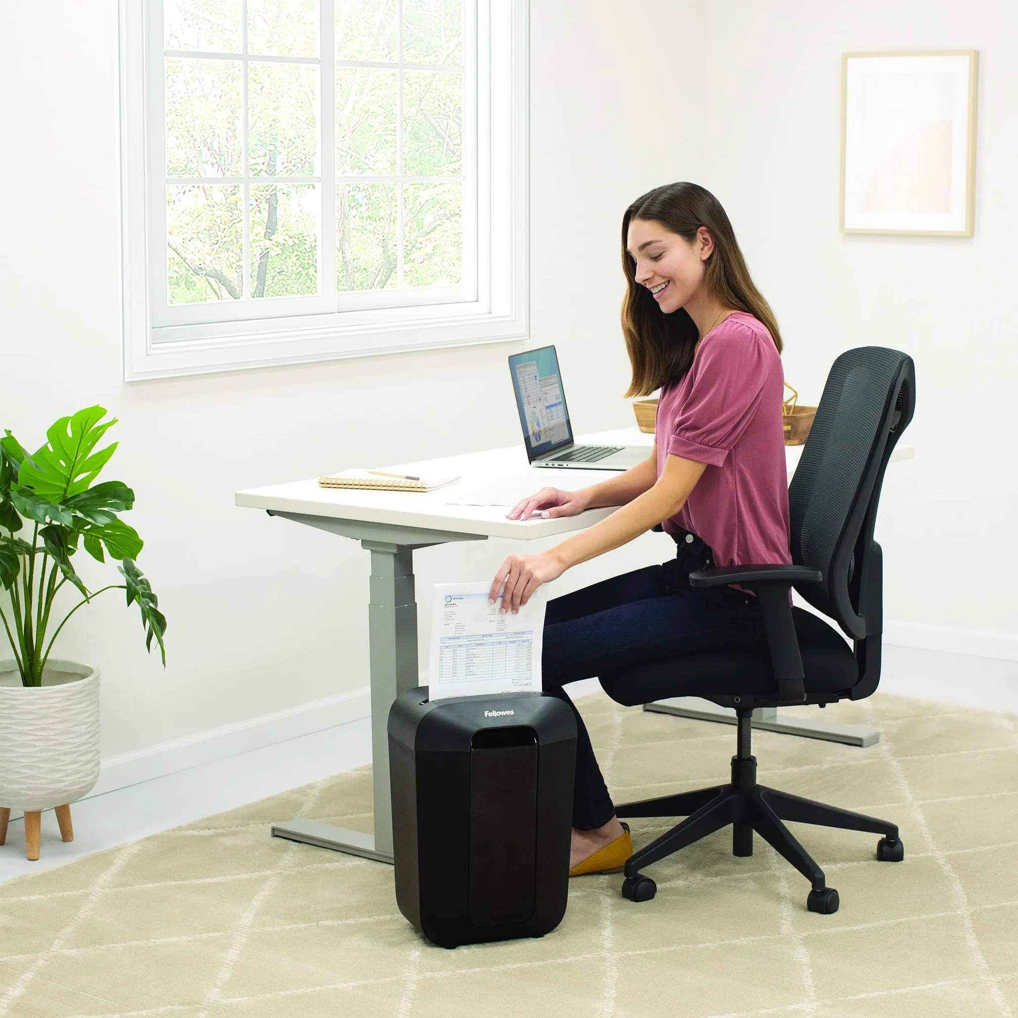 Fellowes Powershred Lx70 4407501 Niszczarka, Czarny, do 11 arkuszy