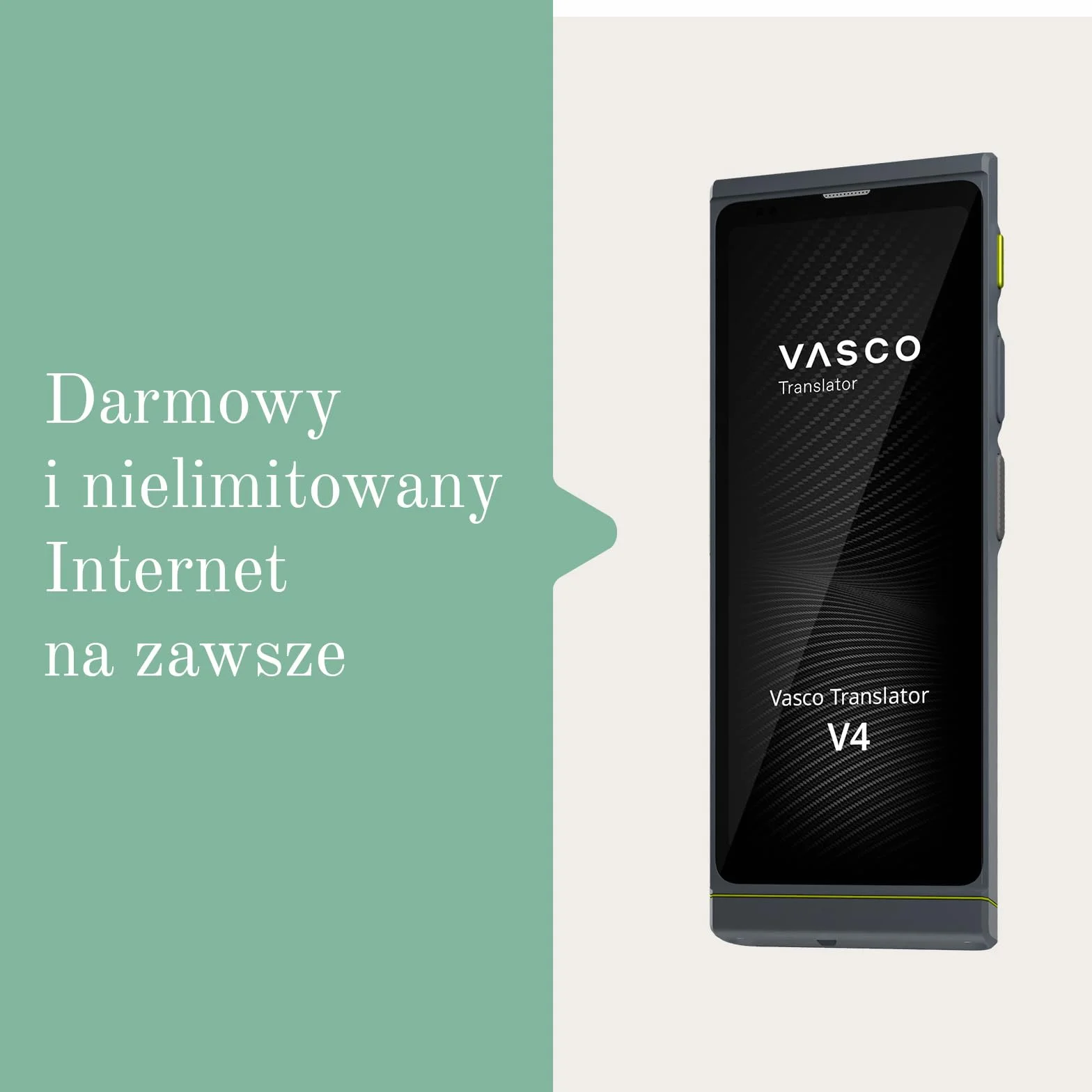 Vasco Translator V4 tłumacz głosowy | urządzenie tłumaczeniowe | tłumaczenie na całe życie gratis | 108 języków | wejście głosowe i wyjście głosowe | tłumacz zdjęć…