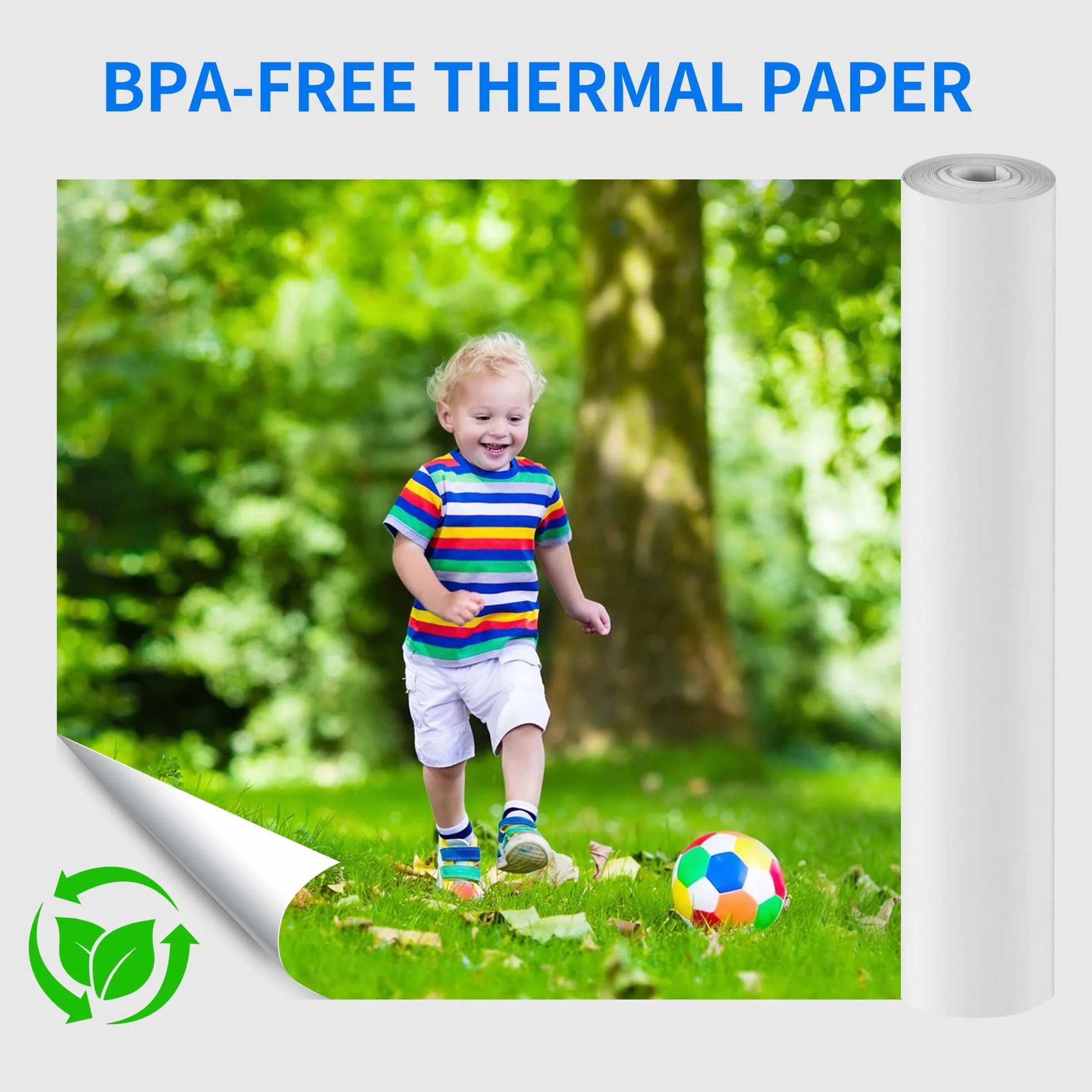 Papier termiczny 210 mm x 30 mm x 8,7 m 4 rolki A4 do drukarki termicznej