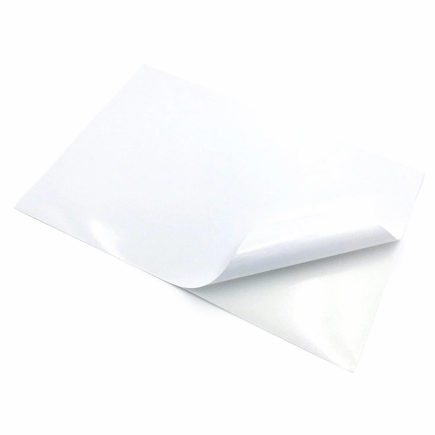 Evergreen Goods Błyszczący samoprzylepny papier fotograficzny A4, 20 arkuszy, 200 g/m², wodoodporny, duża siła klejenia, kompatybilny z drukarkami atramentowymi i laserowymi, idealny do etykiet