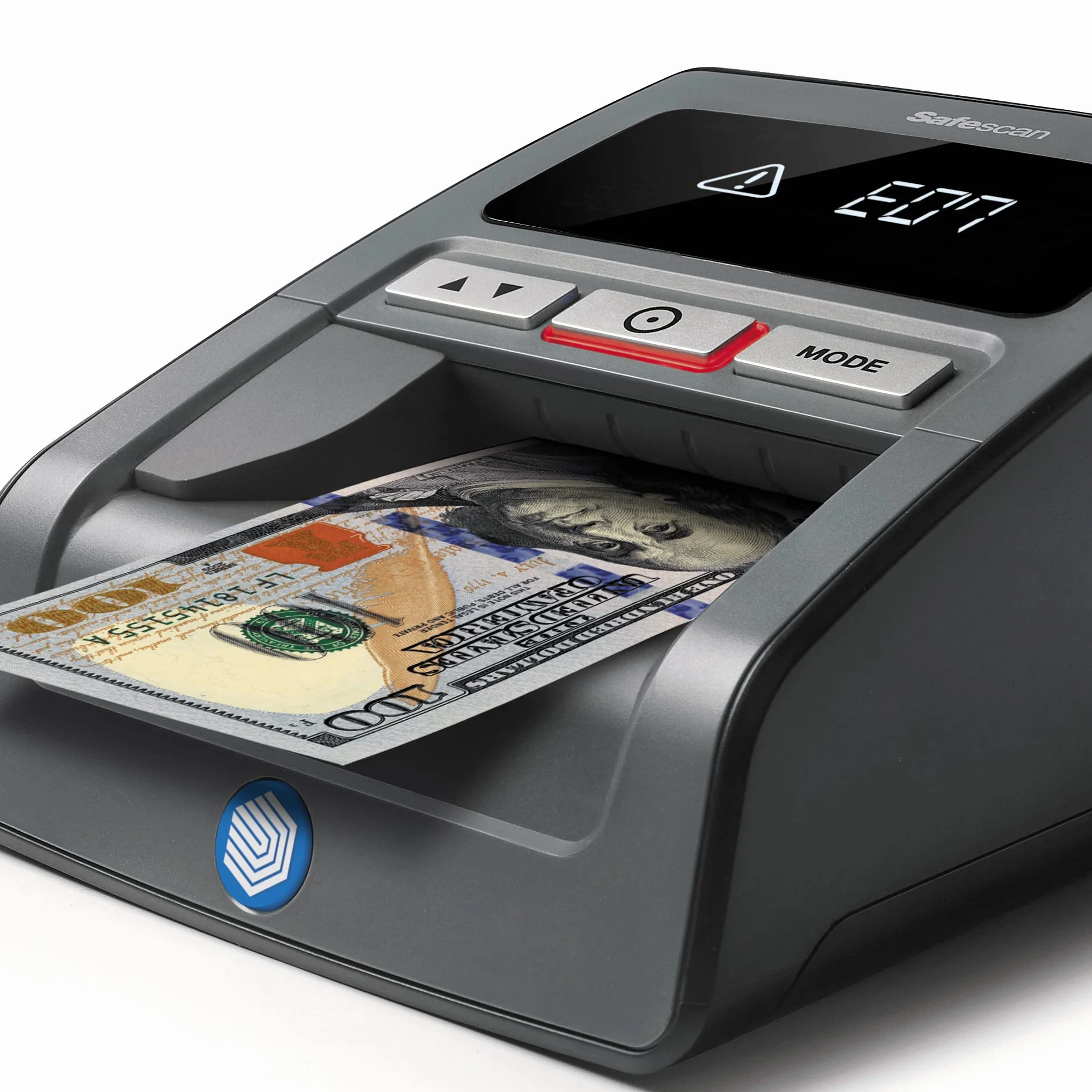 Safescan 185-S - Automatyczny wykrywacz fałszerstw z 7-punktowym wykrywaniem fałszerstw do weryfikacji polskich banknotów - Przeznaczony do wszystkich polskich banknotów