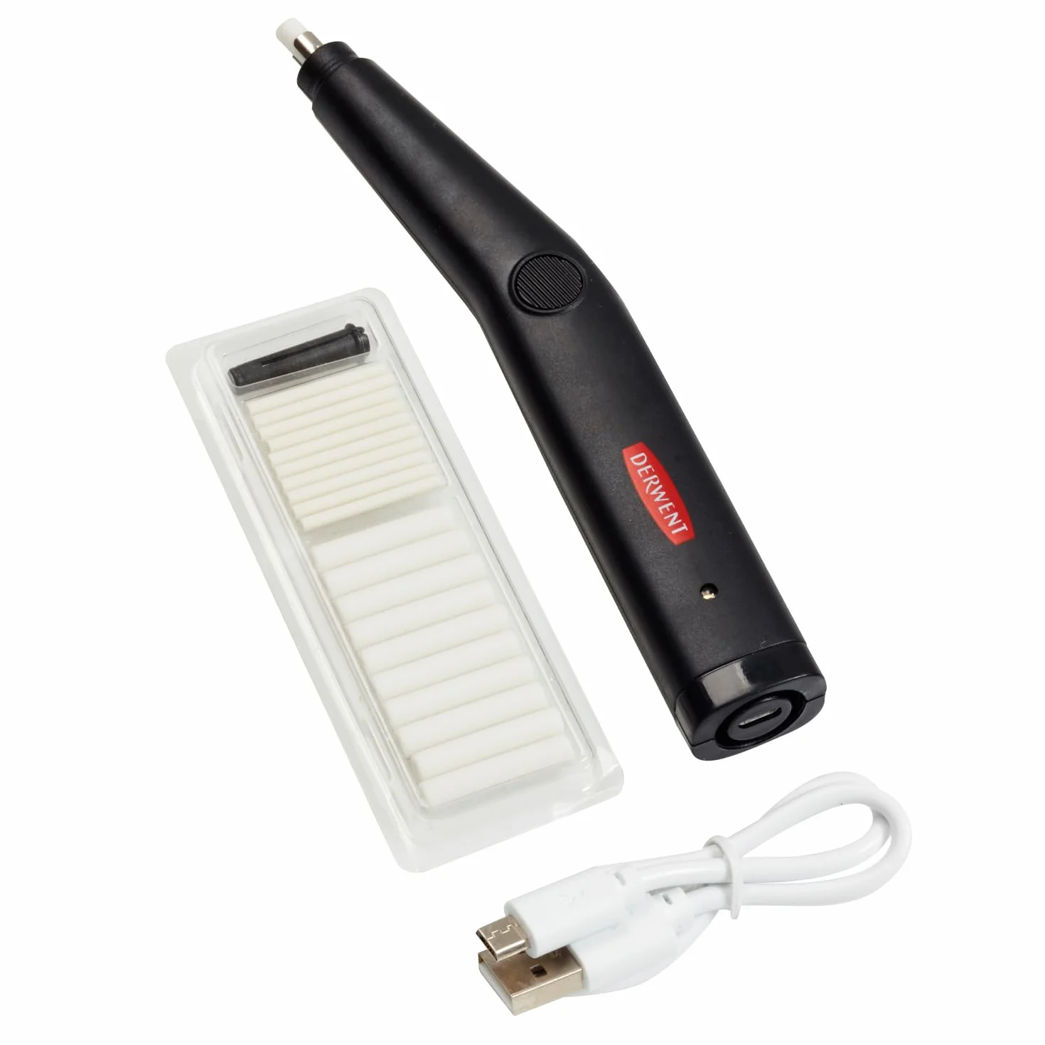 Derwent, Gumka Elektryczna na USB Derwent Rechargeable Eraser, Precyzyjne Ścieranie (2305810)