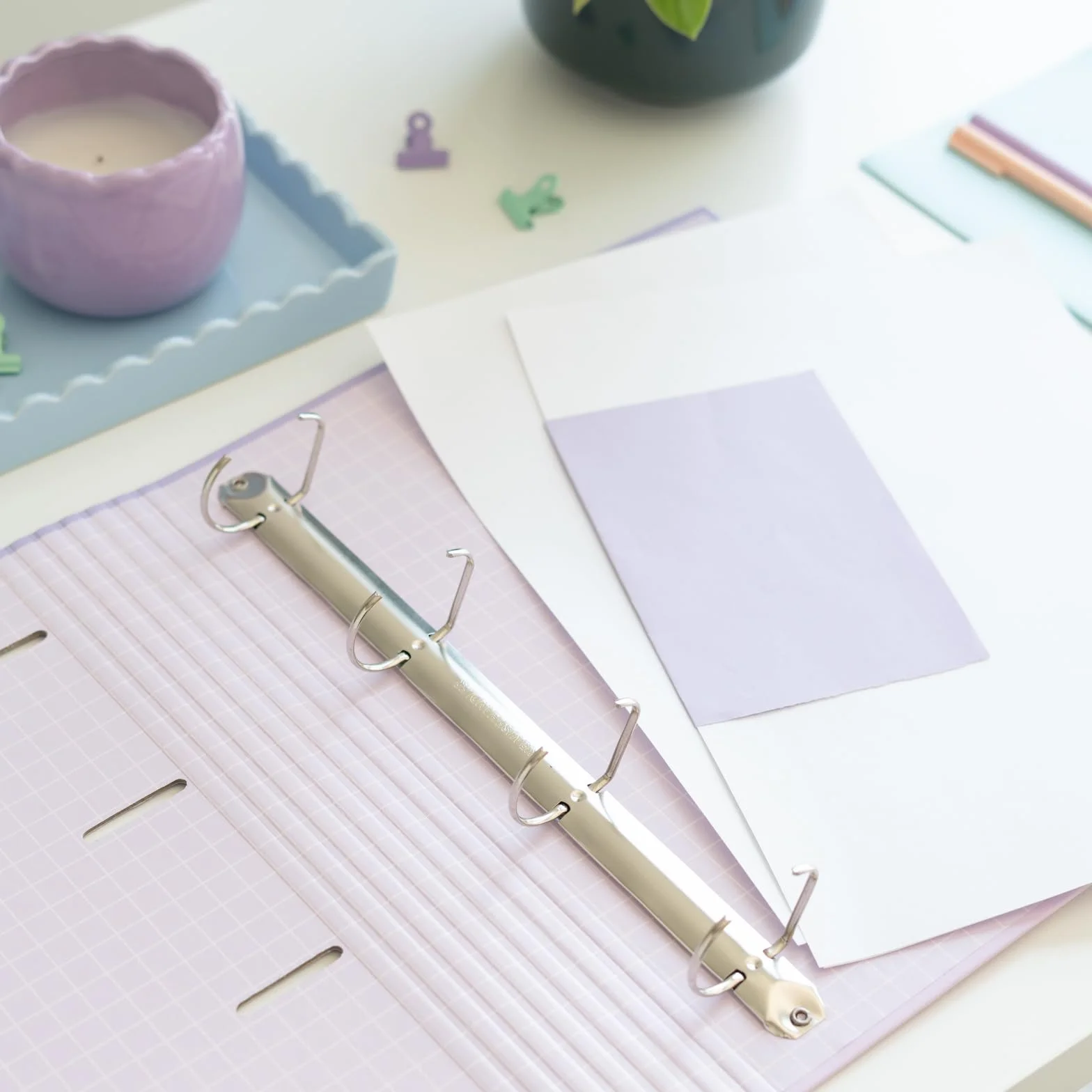 Grupo Erik Pusheen Ring Binder Stacjonerka A4 10.6 x 12.6 cal - 27 x 32 cm