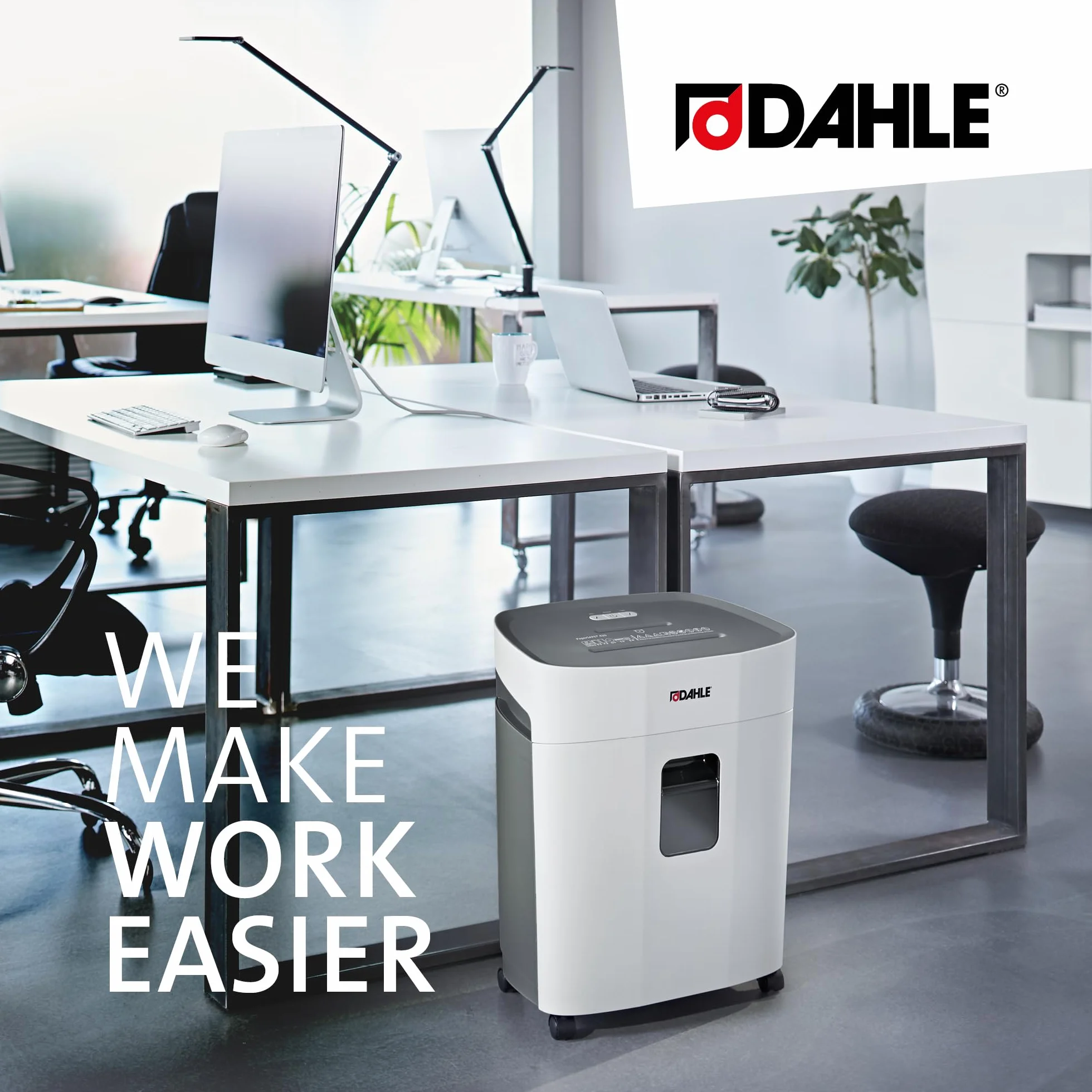Dahle 23240-16171 Niszczarka, Szary, 10 arkuszy / 25 l