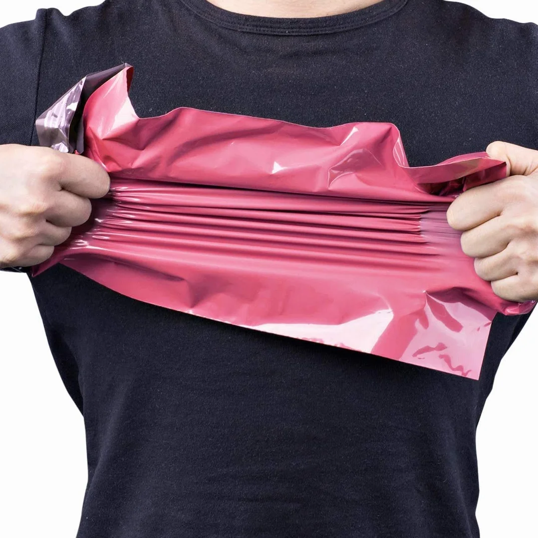 Torby pocztowe plastikowe 30,5 x 39,5 cm 100 szt. Różowy