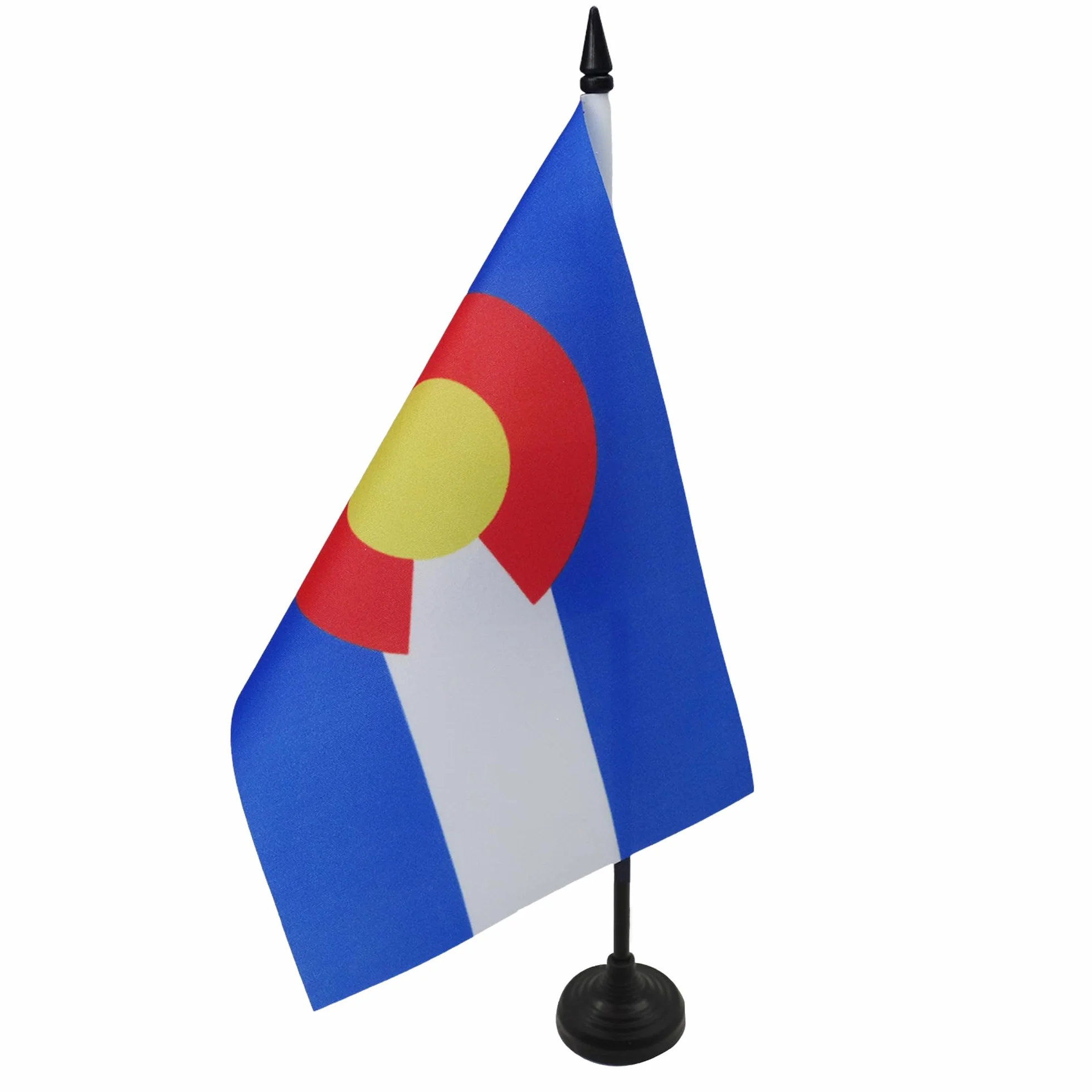Drapeau de Table Colorado en Polyester 100D, 21cm x 14cm