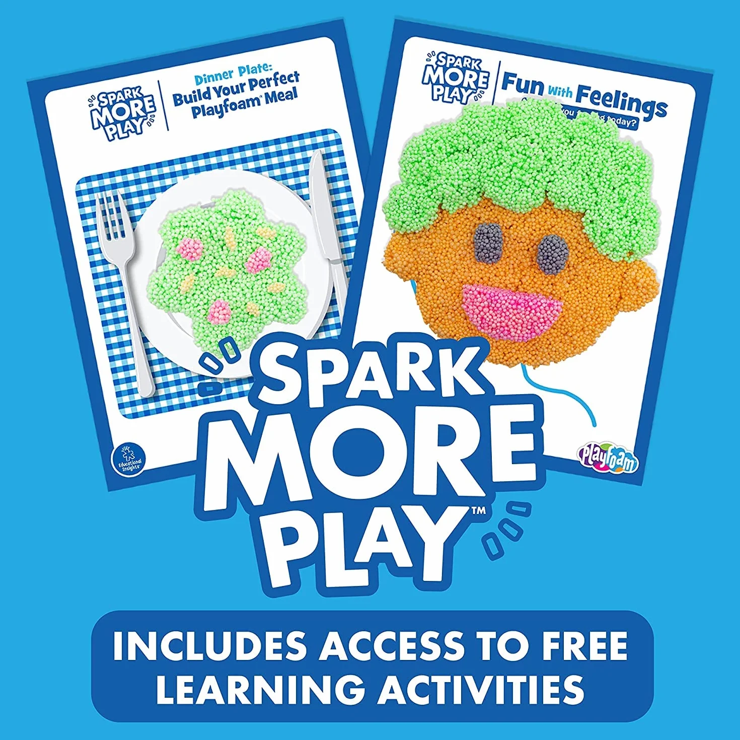 Learning Resources Playfoam Kształt i Uczyć się Liczby Zestaw