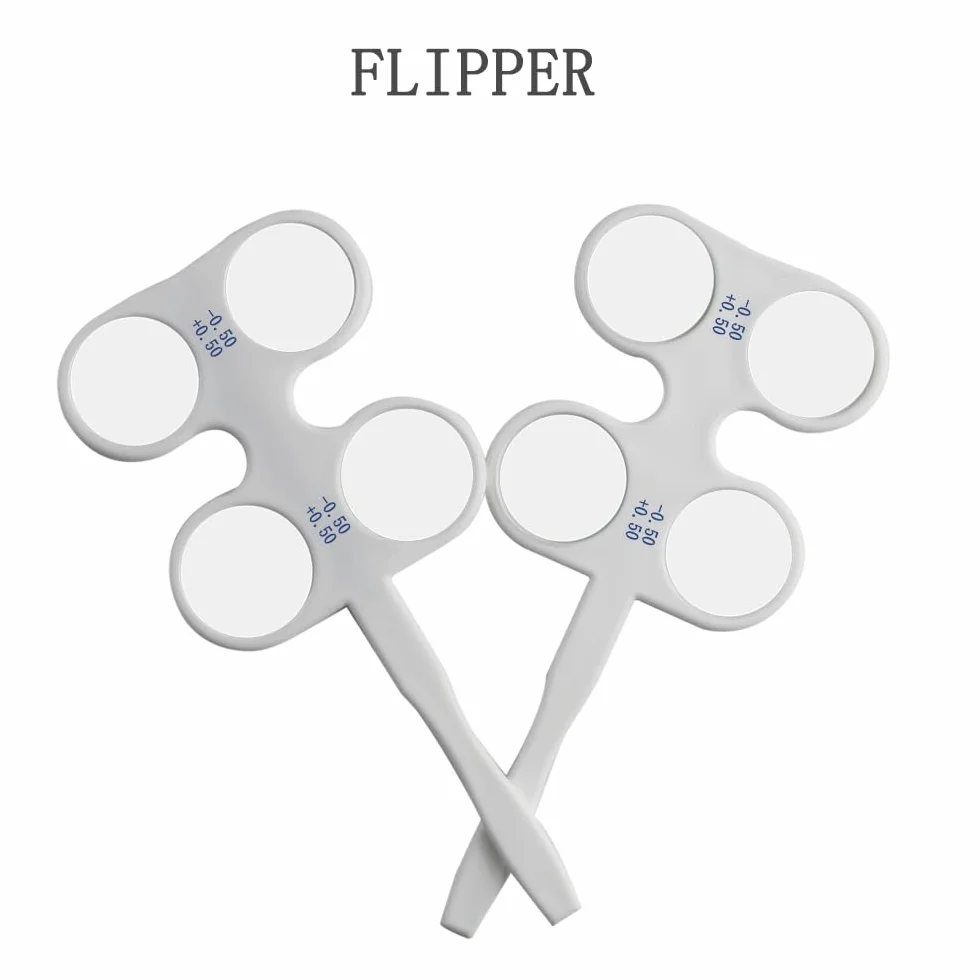 Flipper optyczny Tester wzroku okulary Optometryczne Soczewka flipper Okulistyczny flipper Zestaw potwierdzający flipper Okulistyczny Instrumenty optyczne (±1.75D)