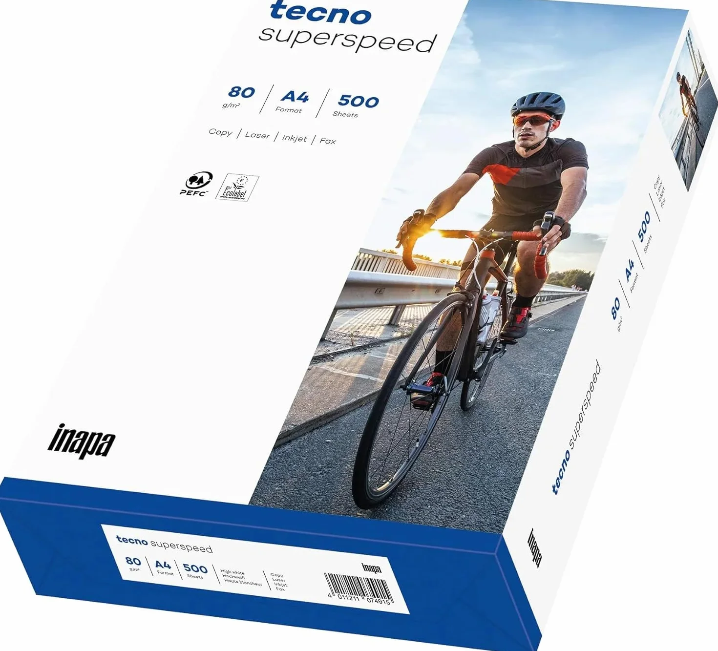 inapa Papier do drukarki tecno Superspeed 80 g/m² A4 biały 500 arkuszy
